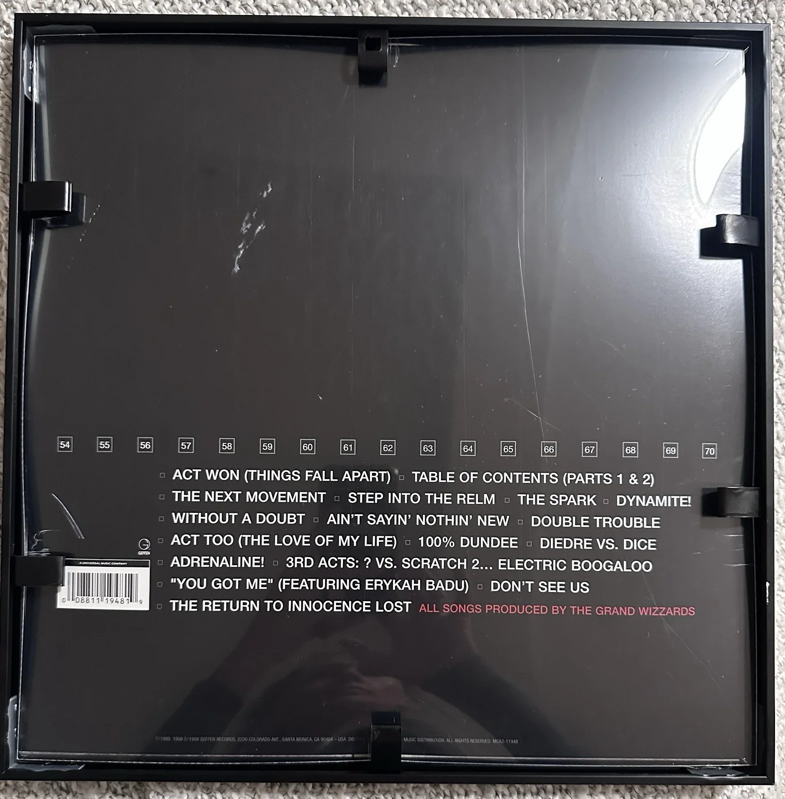 Black Thought The Roots Things Fall Apart Vinyl Record, image 2