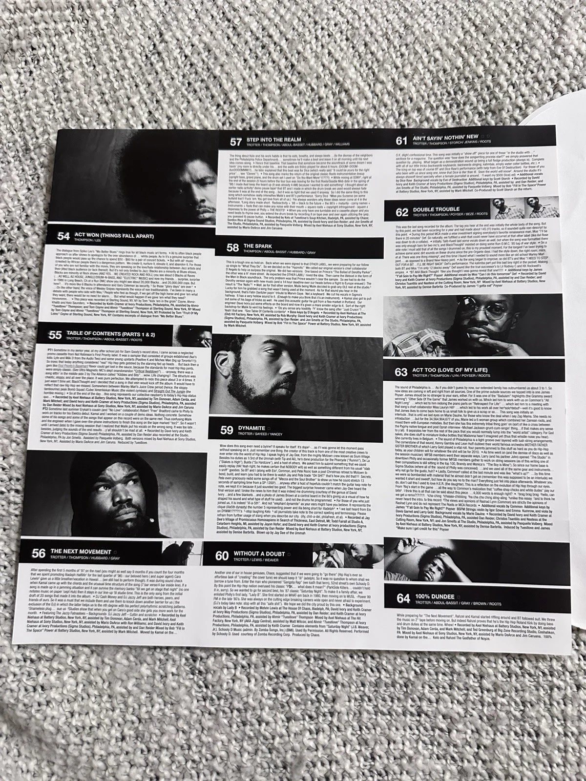 Black Thought The Roots Things Fall Apart Vinyl Record, image 4