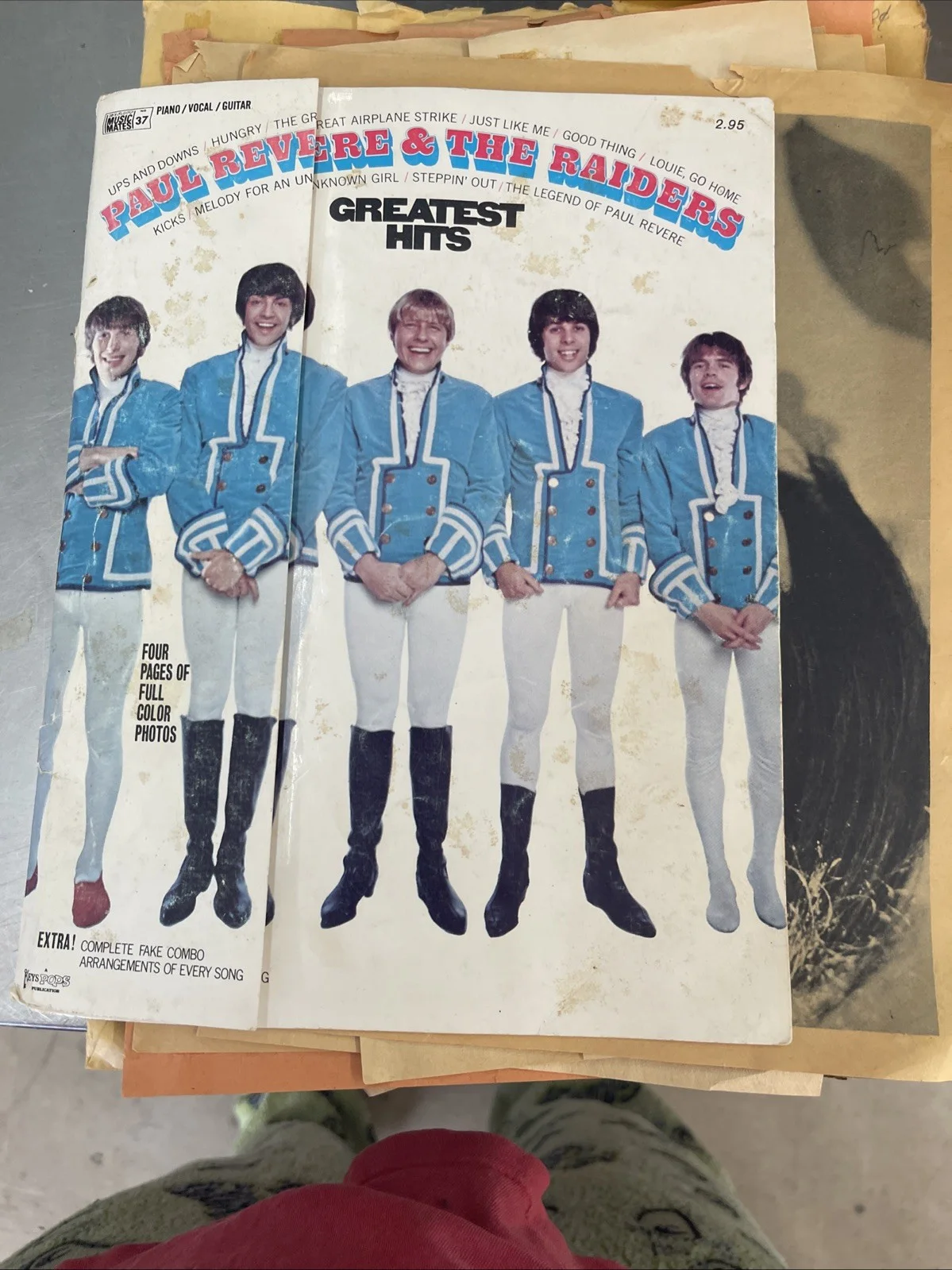 1967 letter Sign By Jim Johnson Paul Revere and The Raiders Manager description, изображение 5