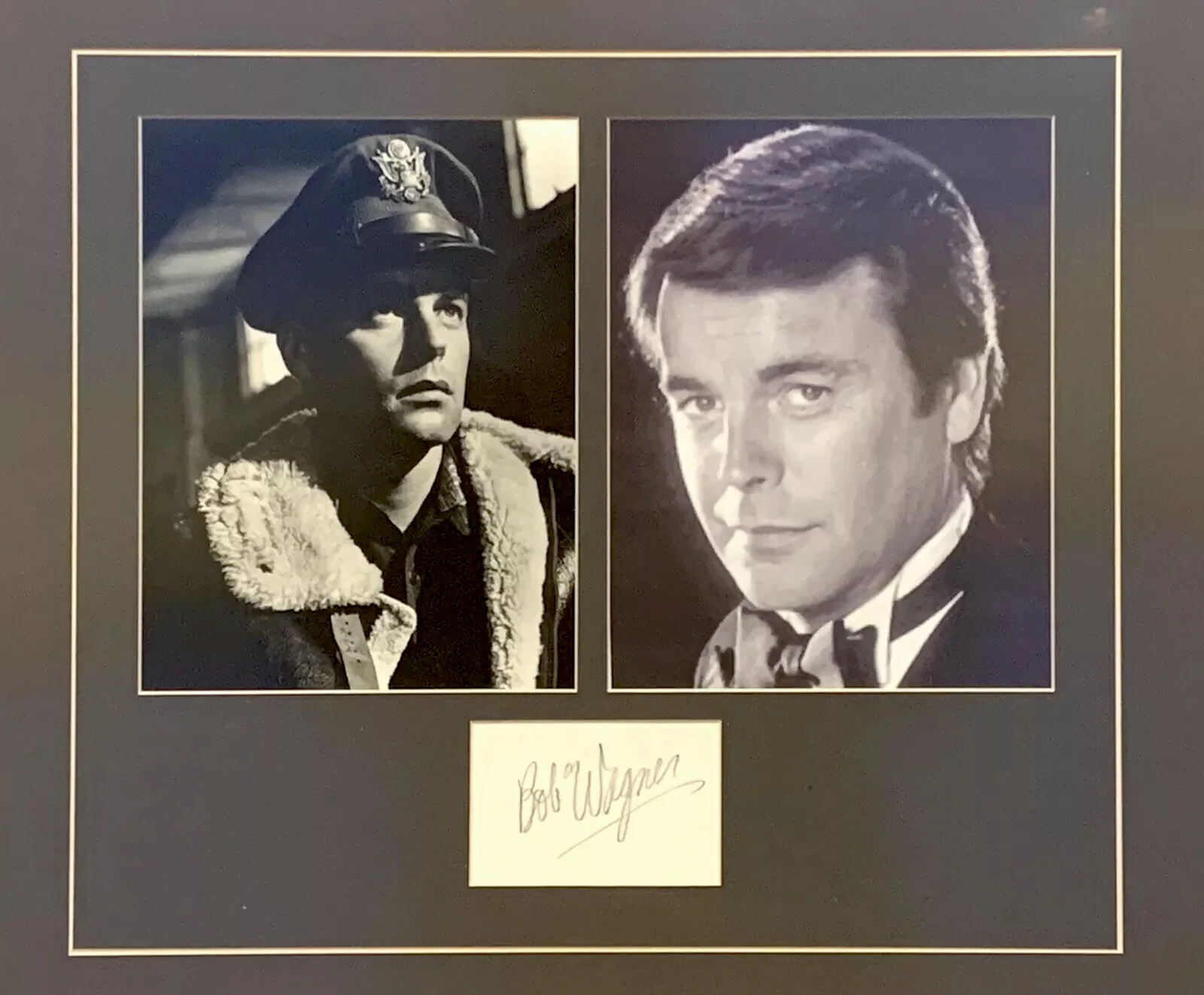 Robert Wagner — SIGNED ROBERT WAGNER AUTOGRAPH PHOTOGRAPH DISPLAY FRAMED COA GIFT CELEBRITY, image 3