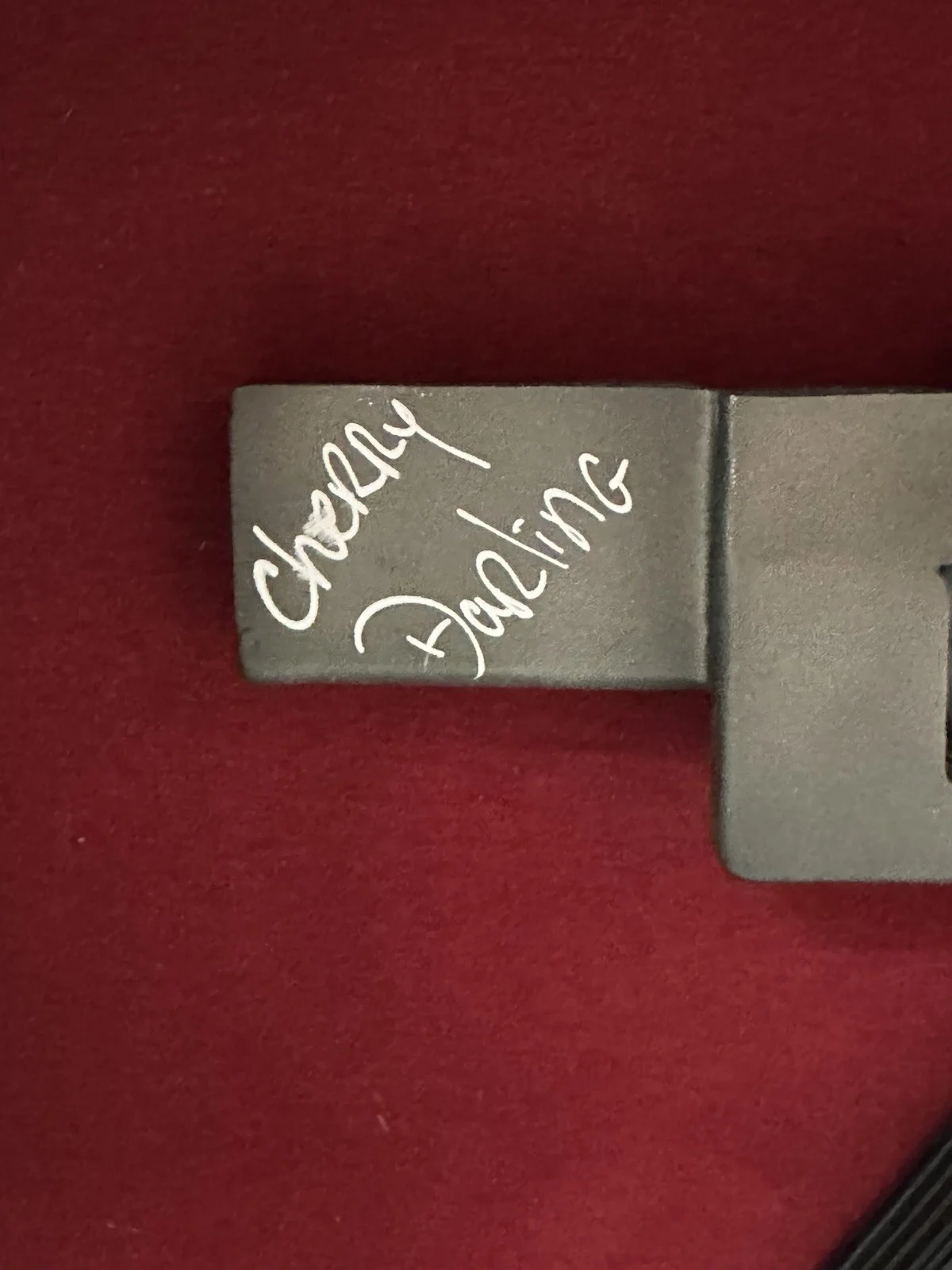 Rose McGowan — NECA Grindhouse Planet Terror Cherry’s Gun Replica Signed Rose McGowan JSA COA, image 3