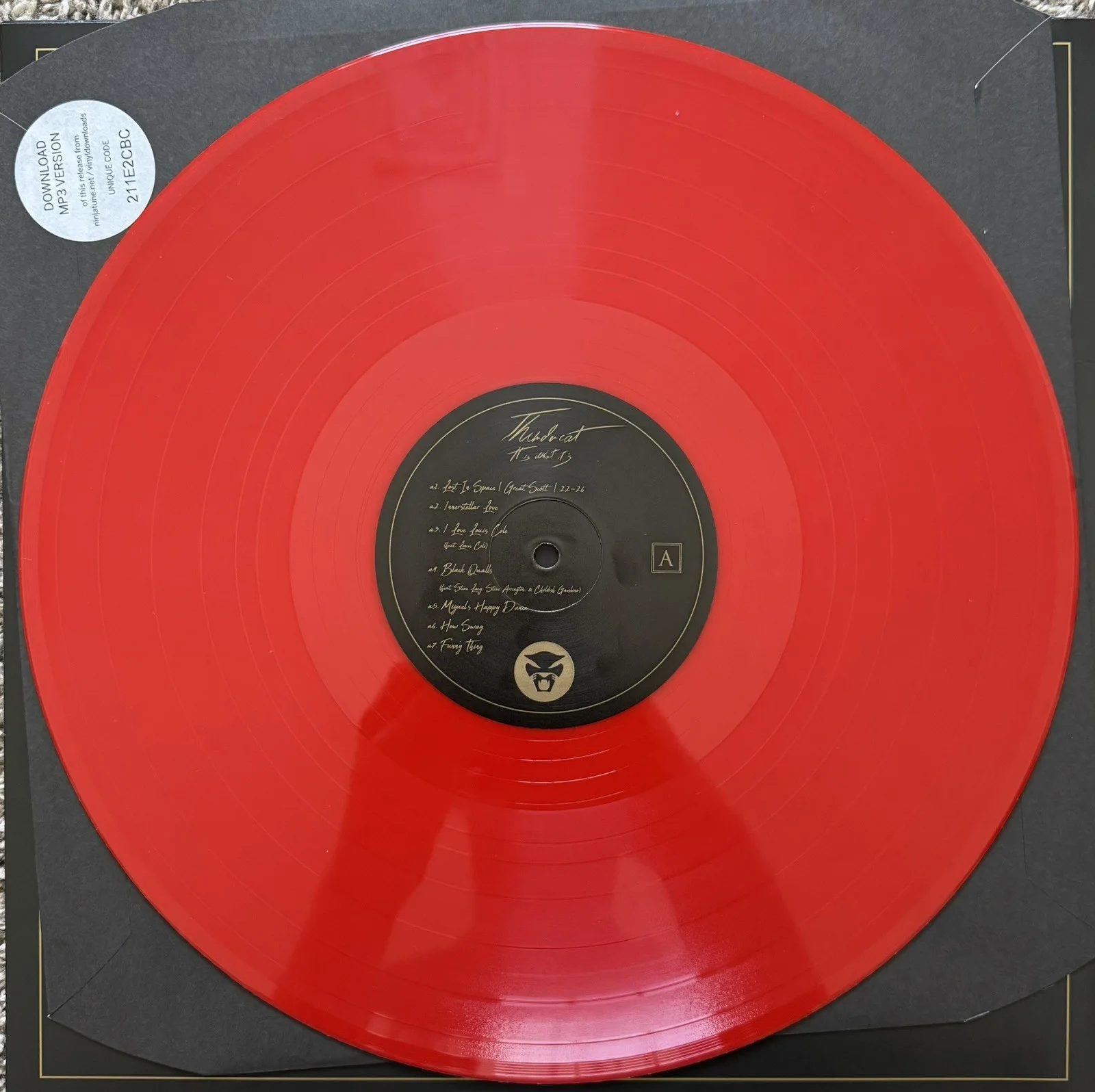 Thundercat Signed It Is What It Is Vinyl Record LP *ON COVER* Mac Miller Music, изображение 4