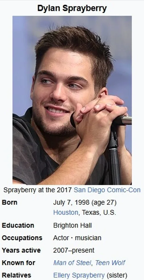 DYLAN SPRAYBERRY — DYLAN SPRAYBERRY-American Actor Signed 8x10 Portrait Photo (Wizard World), изображение 5
