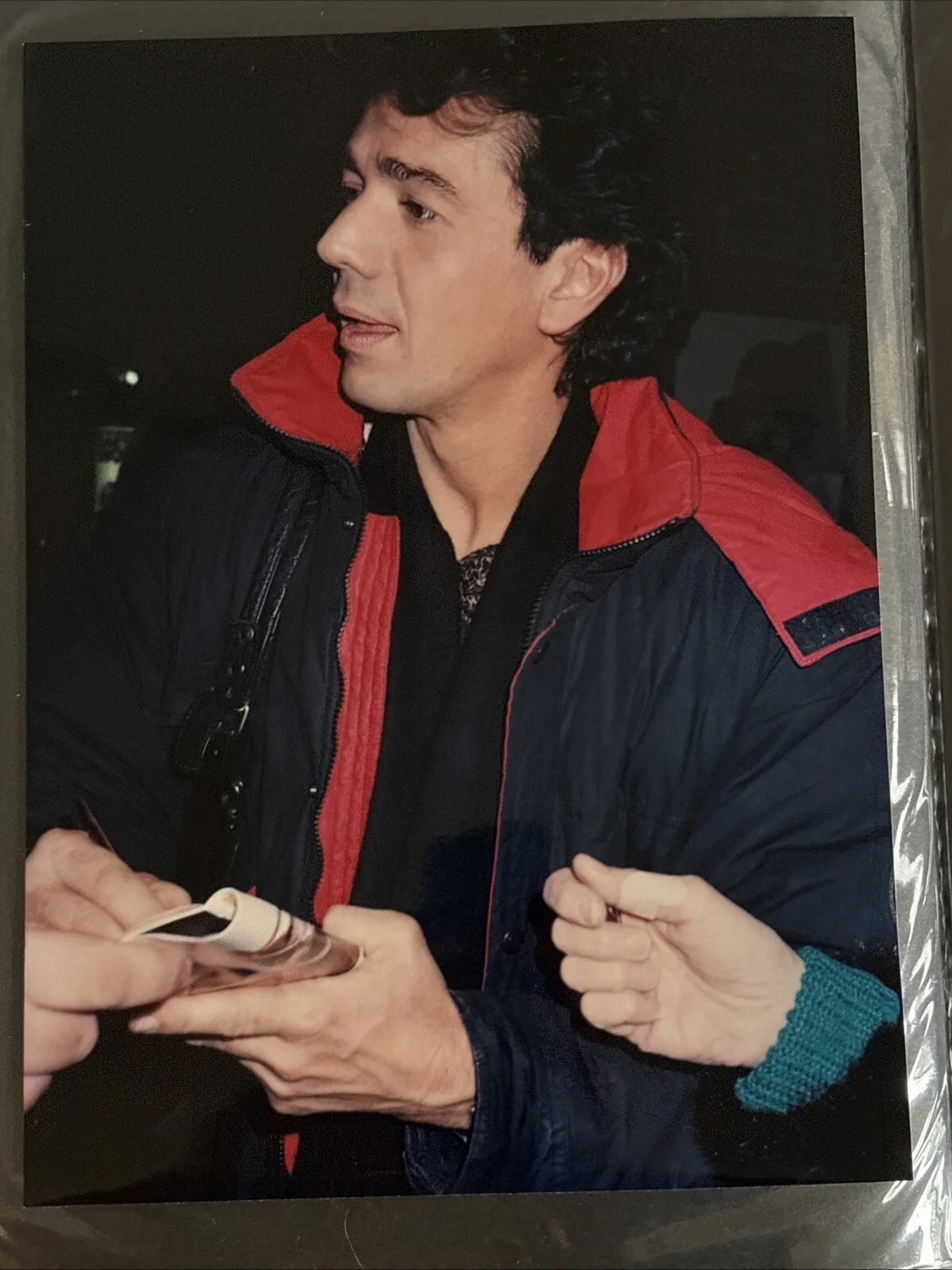 Adrian Zmed — Adrian Zmed autographed 11x8 Photo With Extra Photo, изображение 2