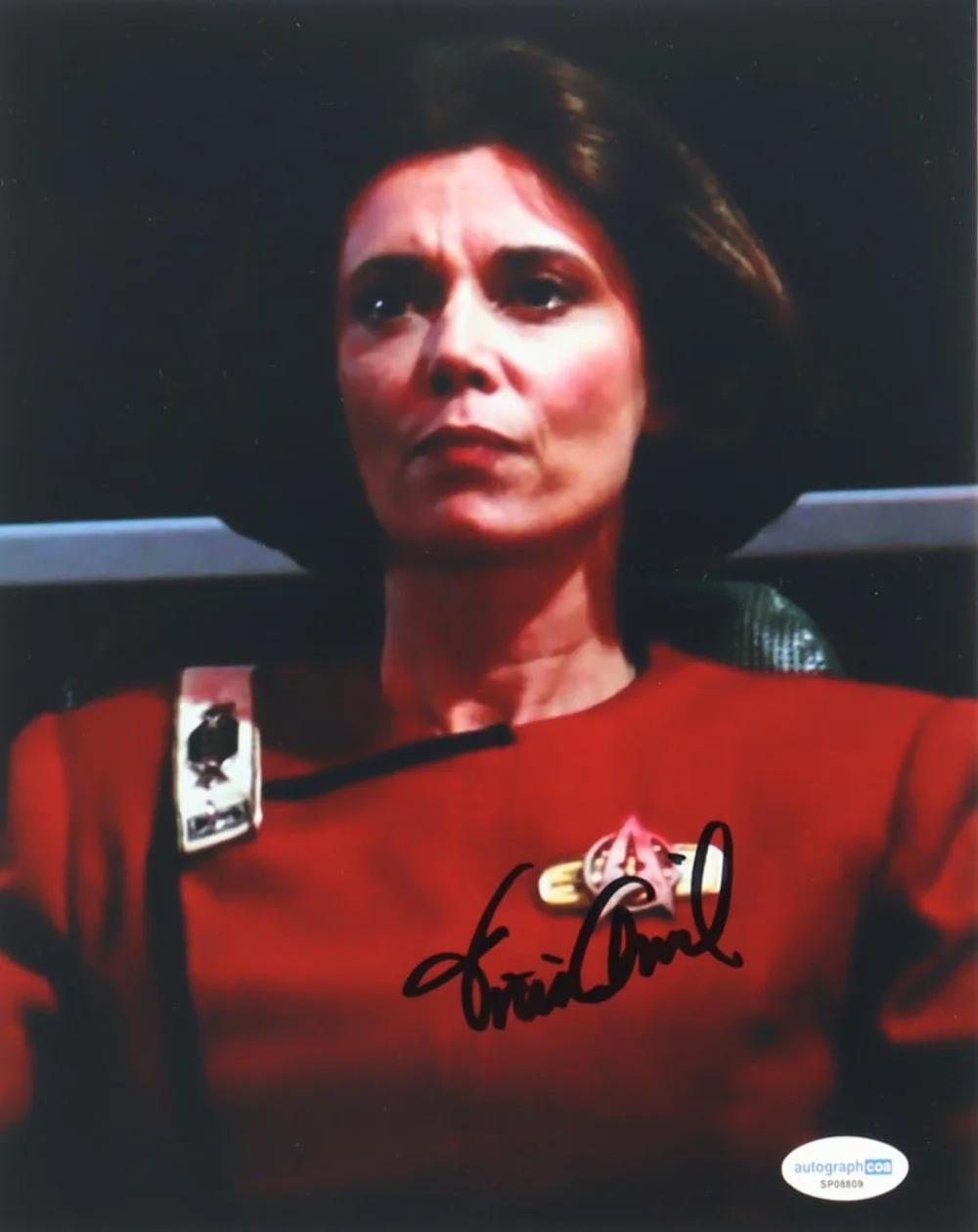 Tricia O'Neil — Tricia O'Neil Signed "Star Trek" 8x10 Photo (ACOA) - Captain Rachel Garrett