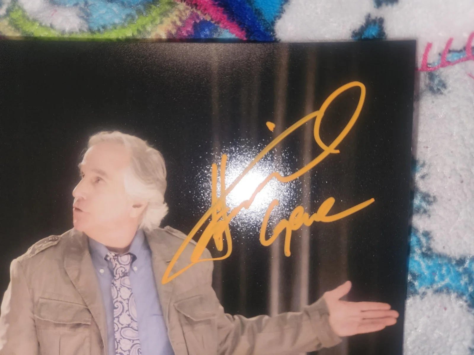 Henry Winkler signed print from the show Barry with Bill Hader, изображение 3