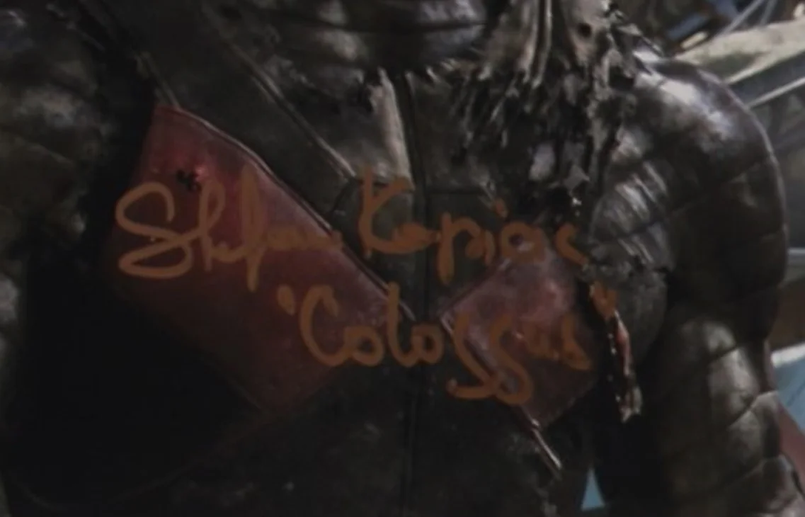 STEFAN KAPICIC — STEFAN KAPICIC 'Colossus' Signed Deadpool 8x10 Photo (JSA Basic COA)-2, image 2