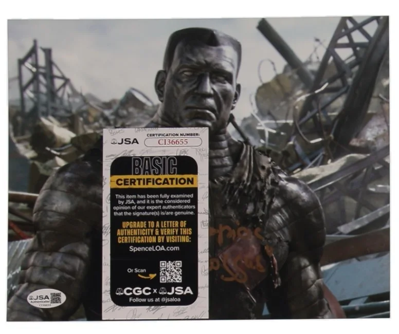 STEFAN KAPICIC — STEFAN KAPICIC 'Colossus' Signed Deadpool 8x10 Photo (JSA Basic COA)-2, image 3