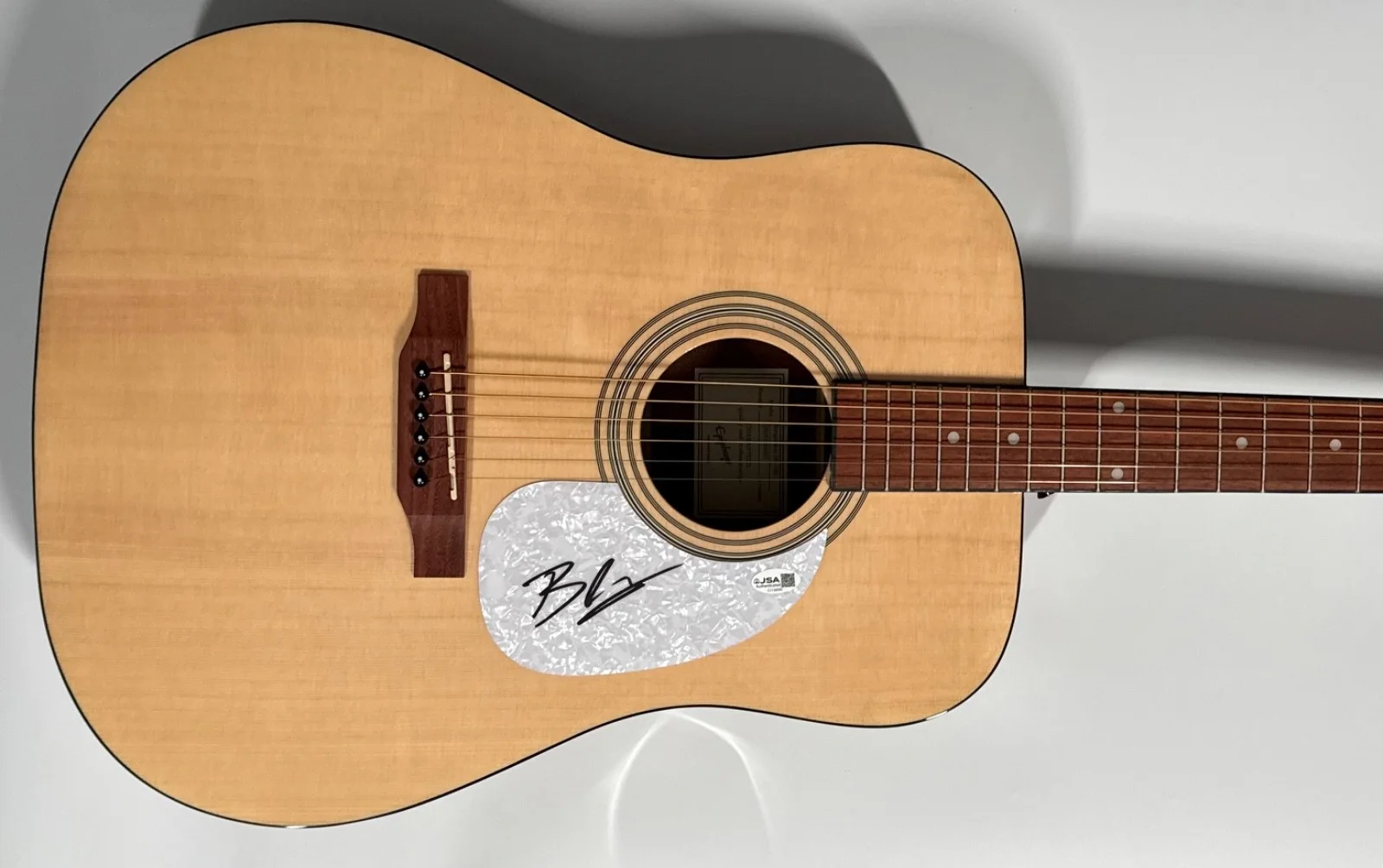 Blake Shelton JSA Autograph Signed Guitar Epiphone Acoustic, image 3