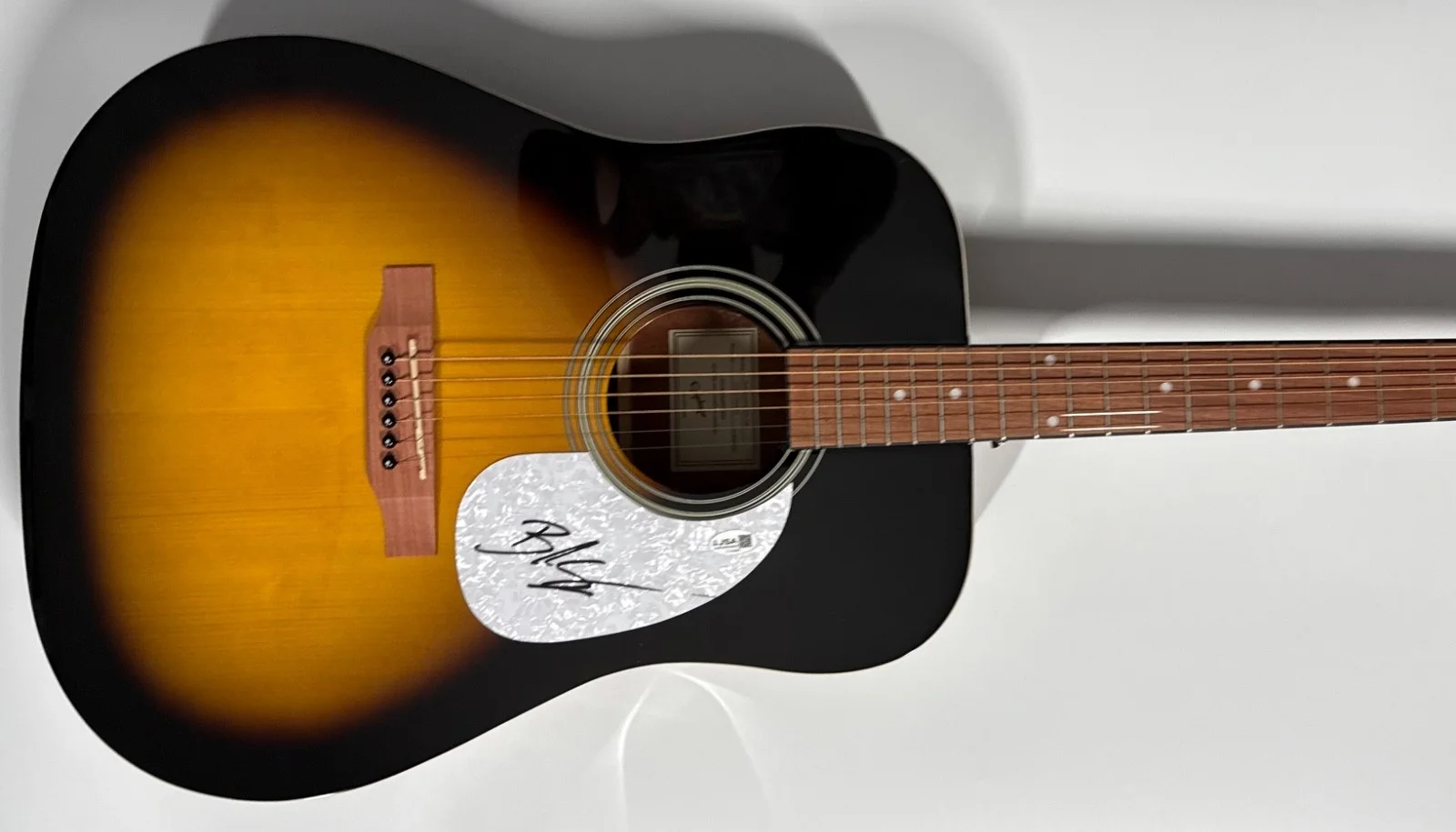 Blake Shelton JSA Autograph Signed Guitar Epiphone Acoustic, image 3