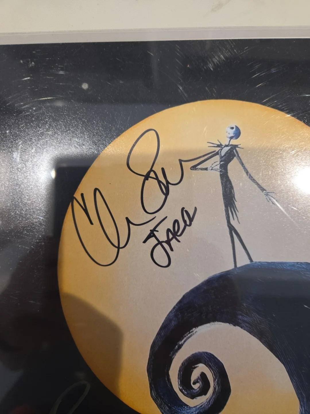 Sarandon, Page, signed 11×17 The Nightmare Before Christmas Photo Beckett COA, image 4