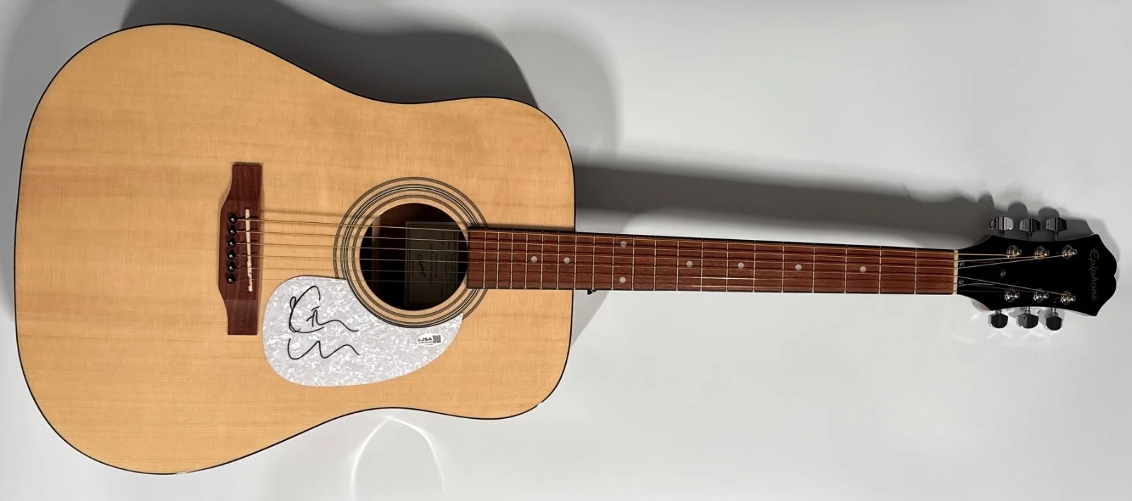 Keith Urban JSA Autograph Signed Guitar Epiphone Acoustic, image 2