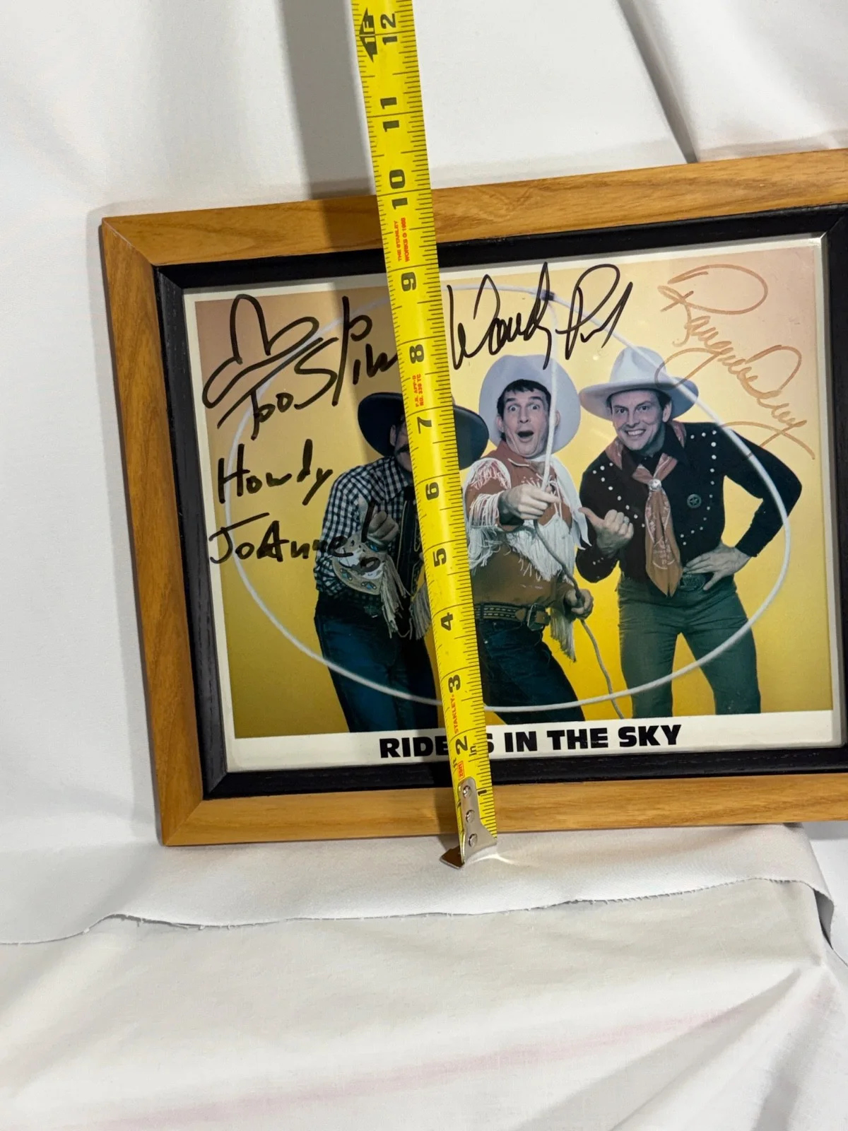 Riders in the Sky — Autographed Signed Riders in The Sky Promotional 8x10 Press Photo Country Music, изображение 3