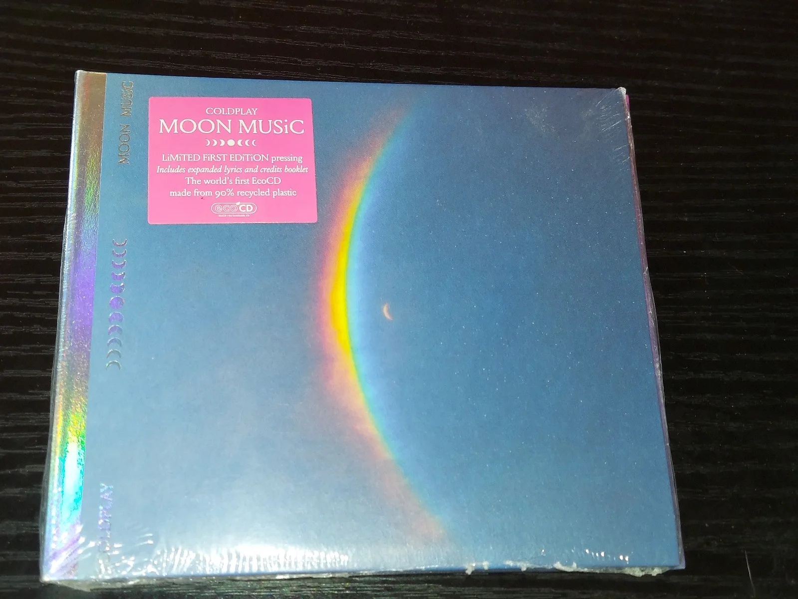 Coldplay CD Moon Music Signed Autographed Insert Card Leaflet, image 2