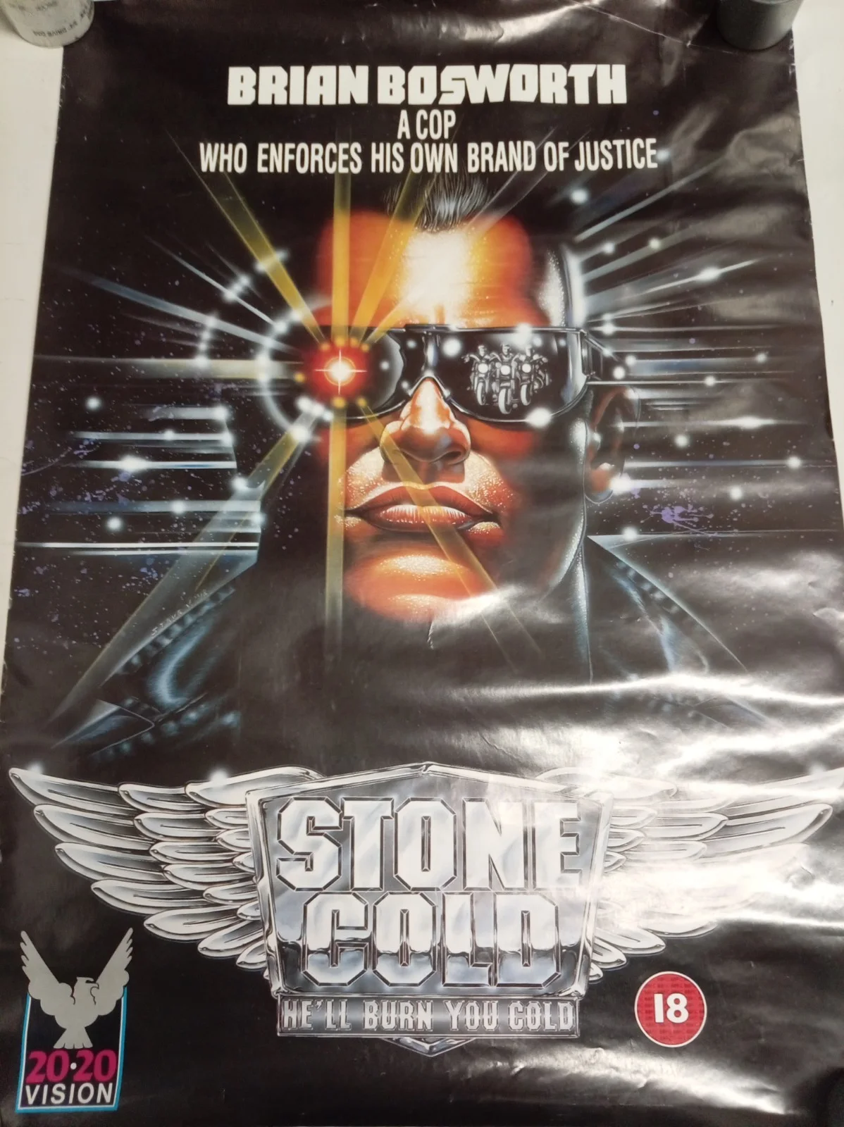 Filmposter : Stone Cold ( Brian Bosworth , Lance Henriksen ), image 2