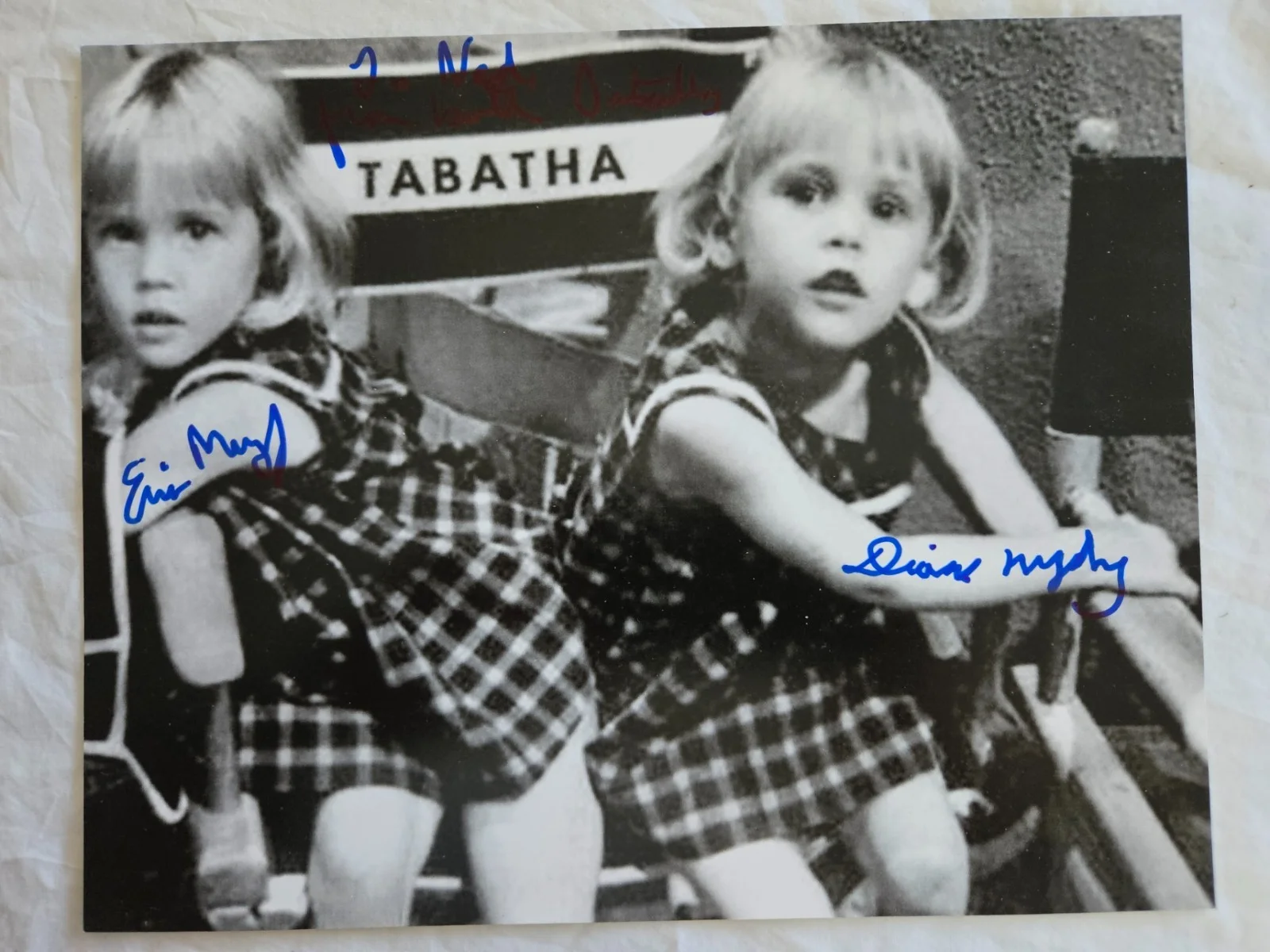 Bewitched SUPERFAN Lot of 4 signed 8x10 Elizabeth Montgomery + ADAM & TABITHA, image 4