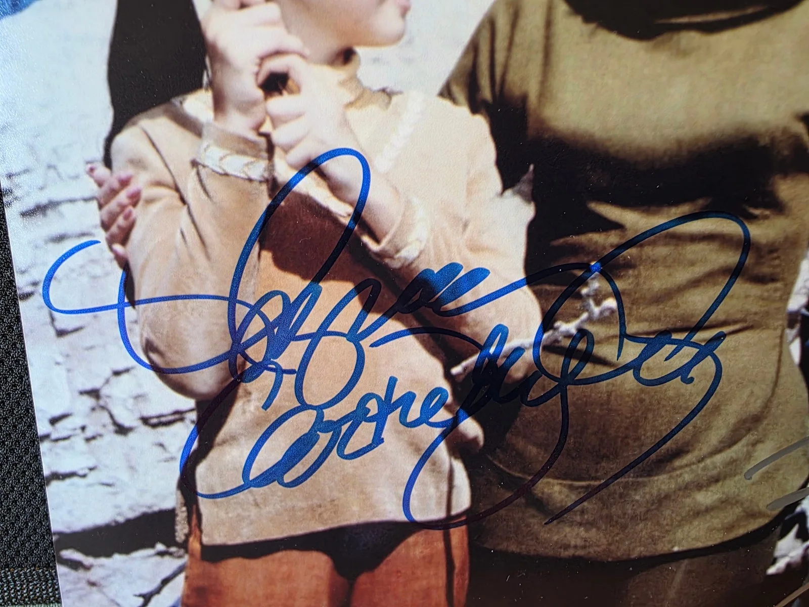 Angela Cartwright Bill Mumy — Vintage Angela Cartwright Bill Mumy Signed 60s Lost In Space TV Show Color Photo, изображение 2