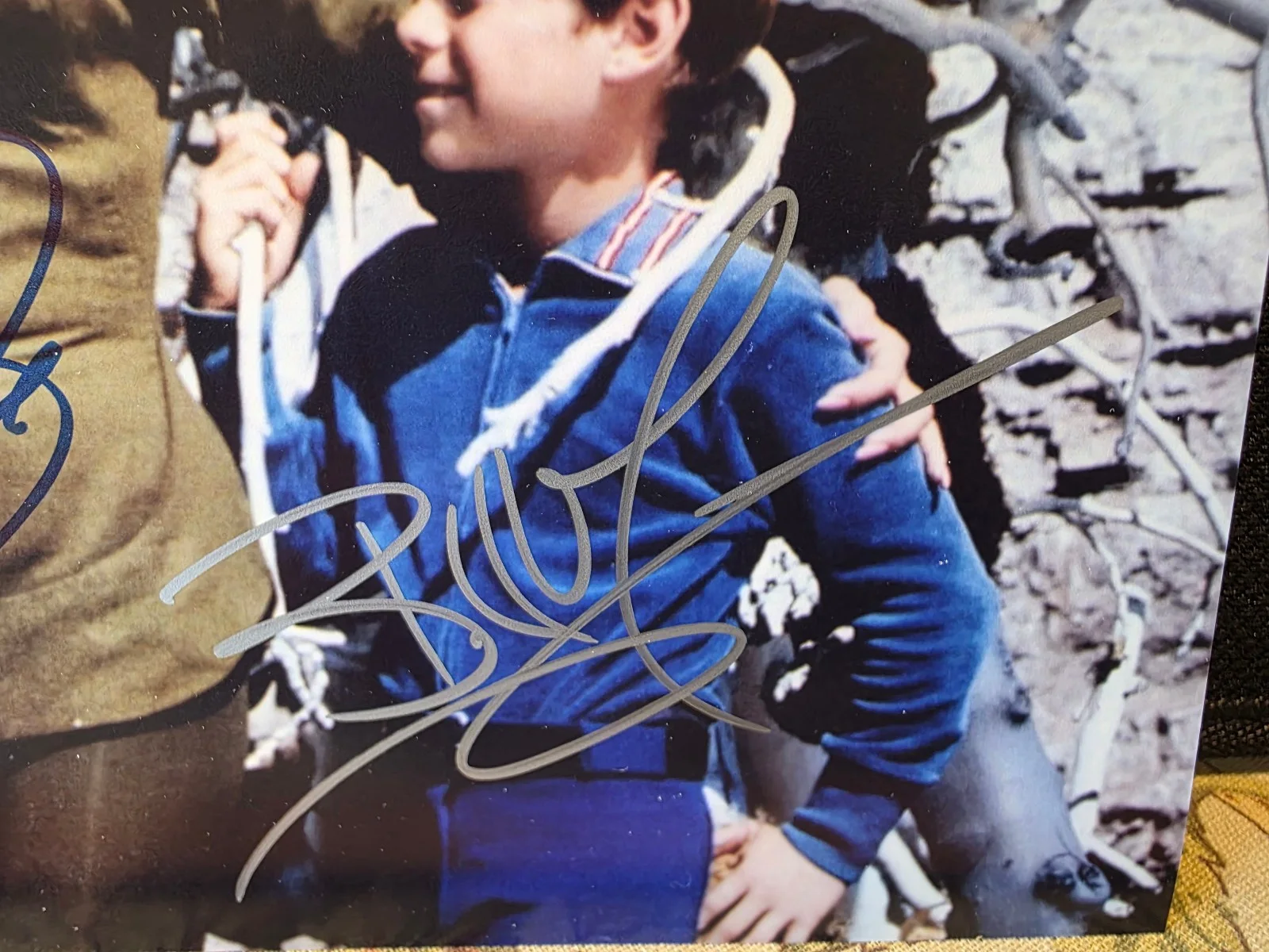 Angela Cartwright Bill Mumy — Vintage Angela Cartwright Bill Mumy Signed 60s Lost In Space TV Show Color Photo, изображение 3