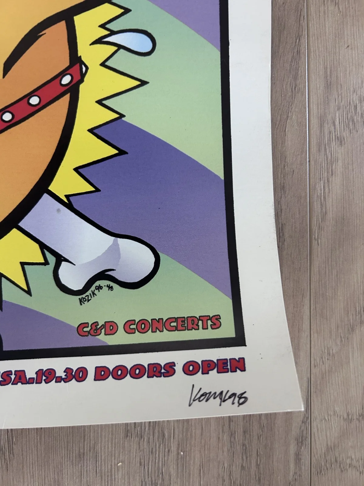 Frank Kozik NOFX Signed Lithograph Poster RARE Vandals Good Riddance, изображение 2