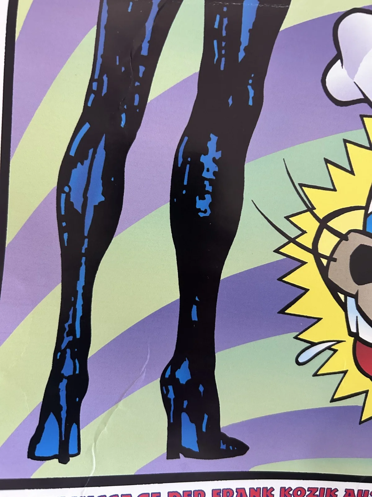 Frank Kozik NOFX Signed Lithograph Poster RARE Vandals Good Riddance, изображение 4