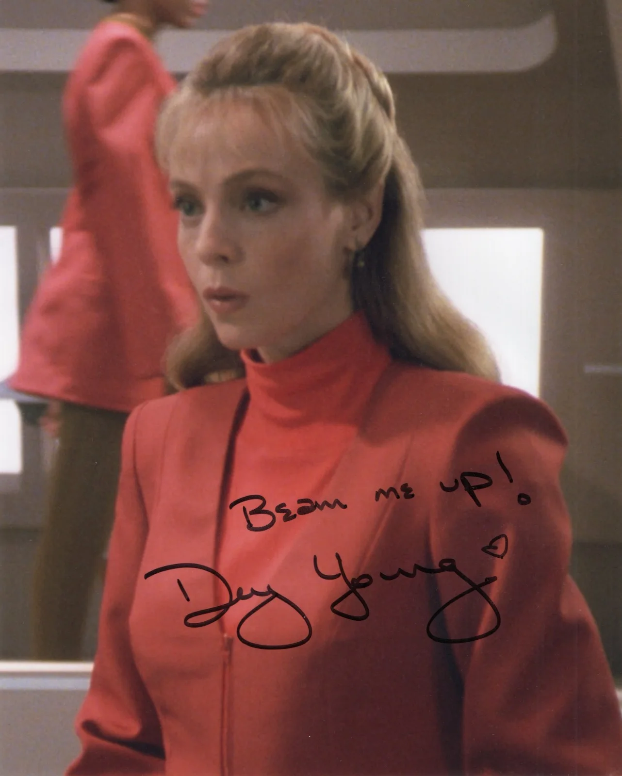 Dey Young — Dey Young signed Star Trek autographed 8x10 photo #2