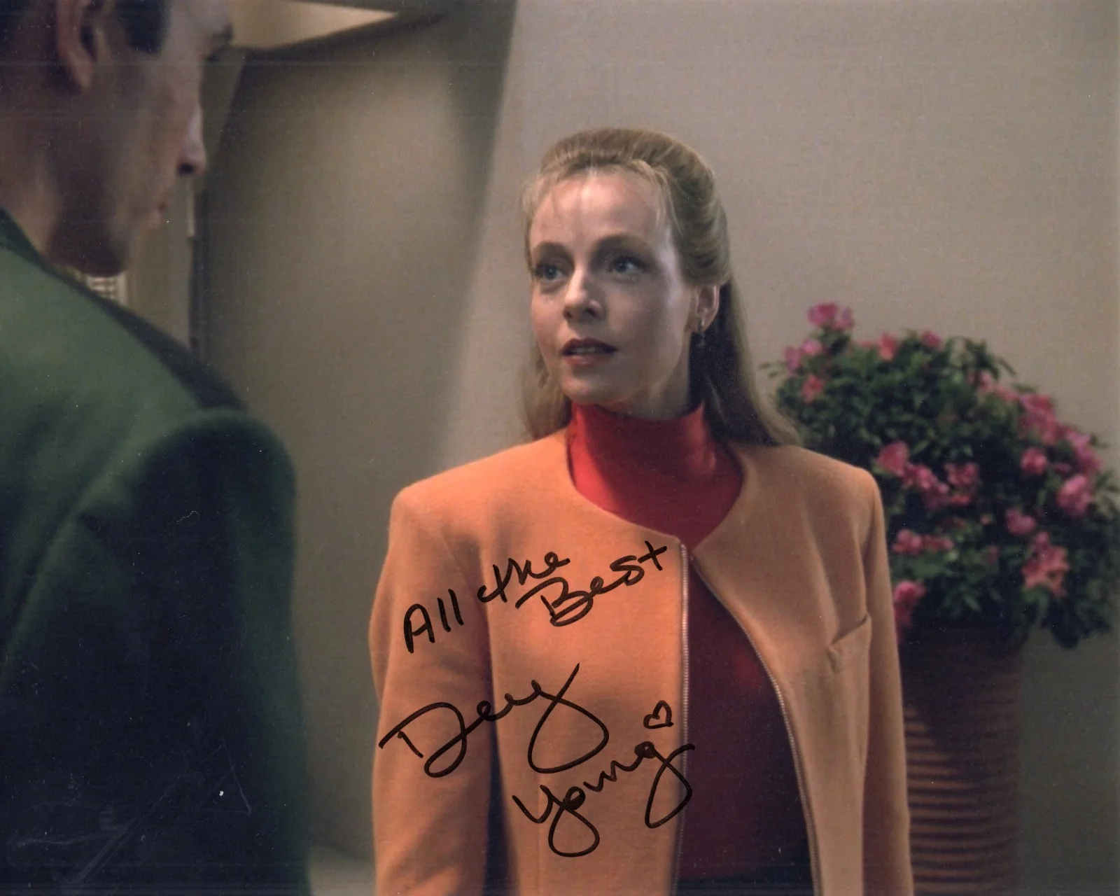 Dey Young — Dey Young signed Star Trek autographed 8x10 photo #2