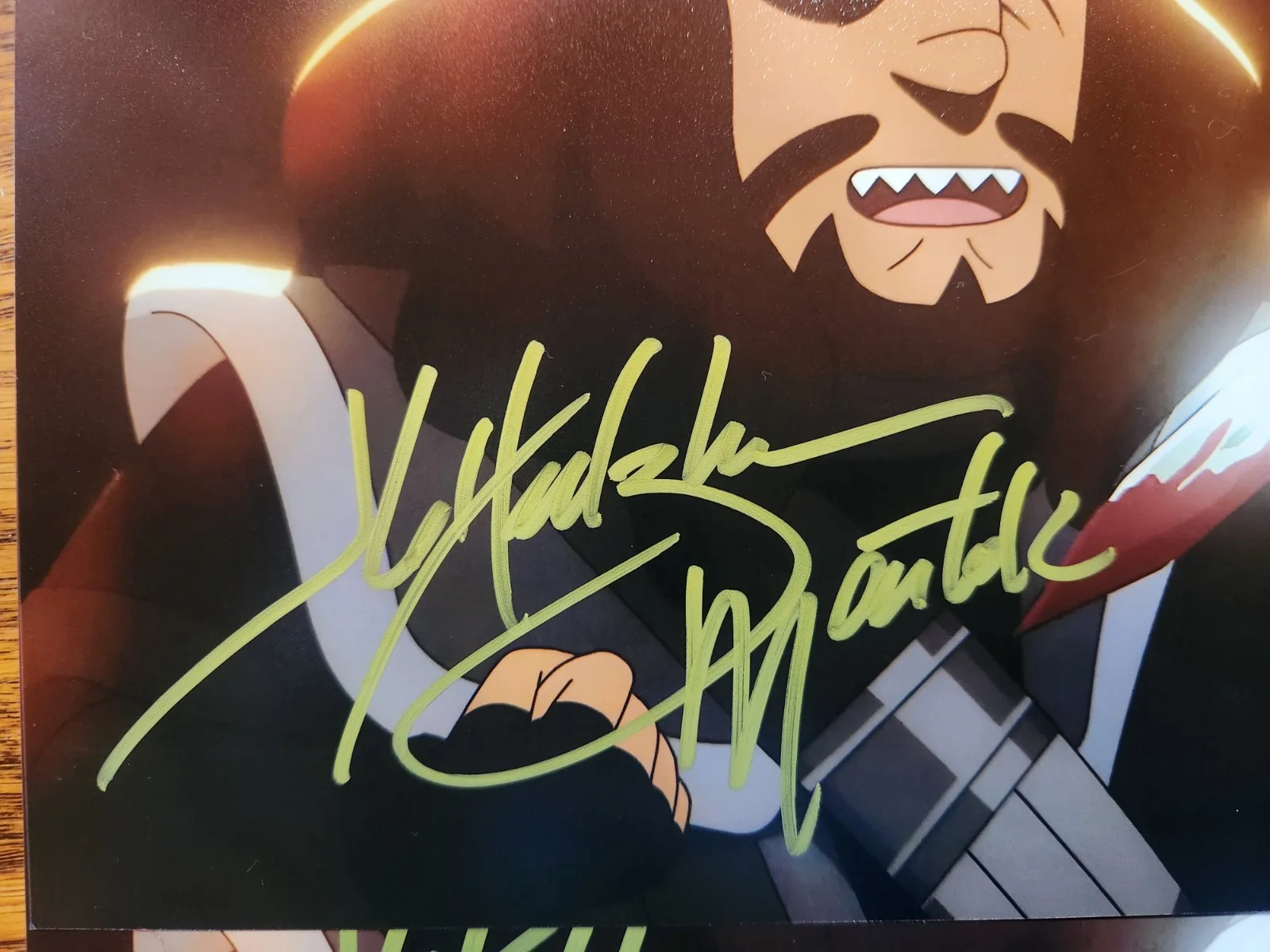 J.G. Hertzler — J.G. Hertzler Star Trek: Lower Decks Signed Martok 8x10 Photo Autograph, изображение 2