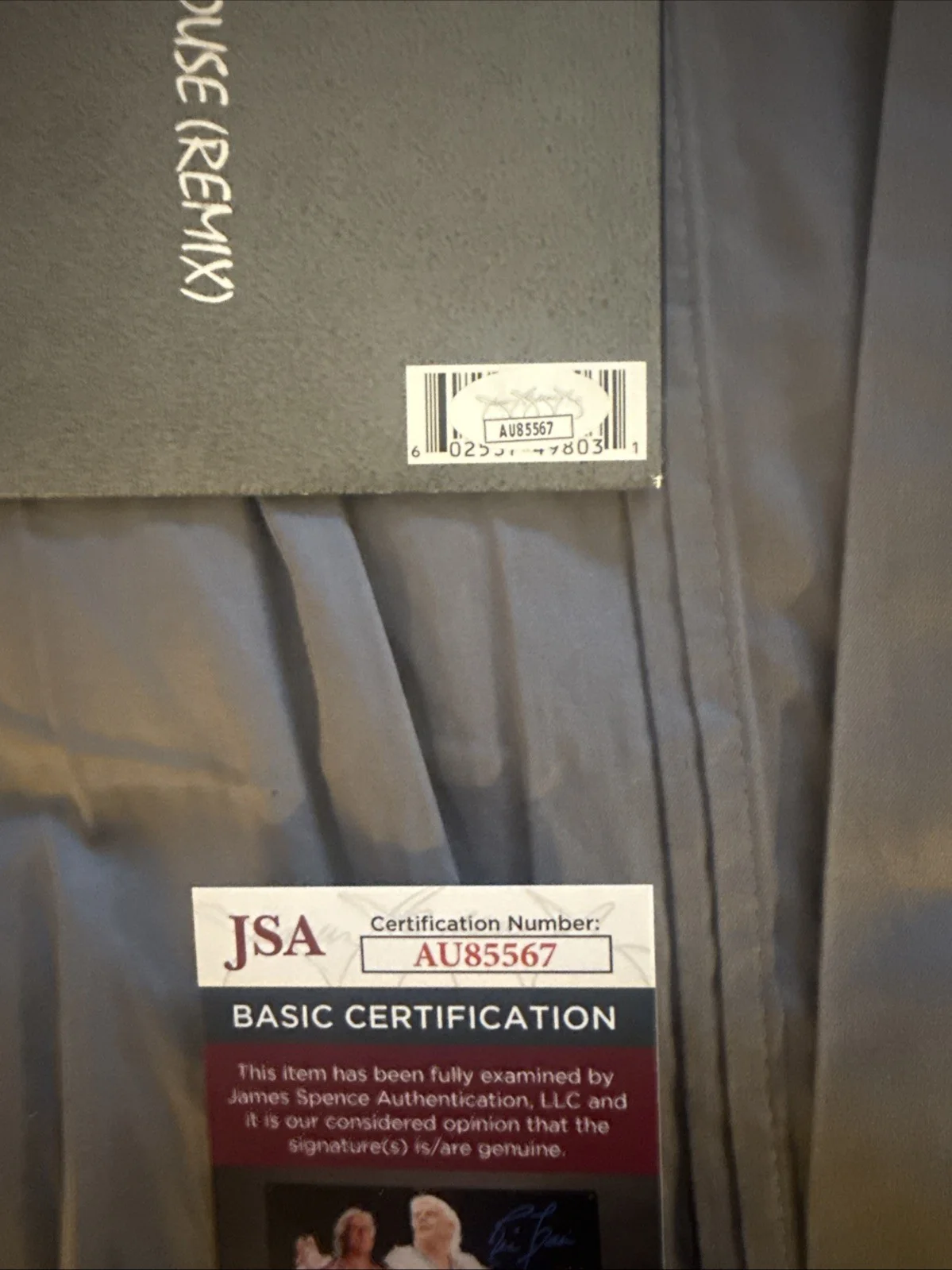 ICE CUBE — Ice Cube signed NWA "Straight Outta Compton" Vinyl Album Autographed JSA Cert, image 4