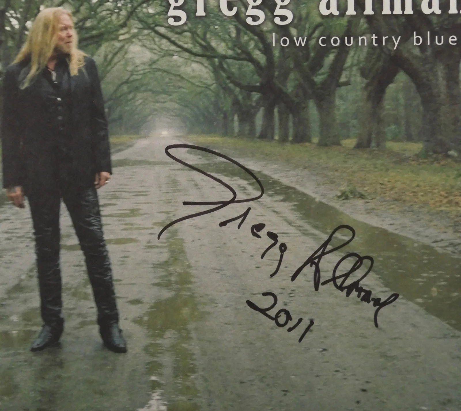 Gregg Allman JSA Signed Autograph Album Record LP Vinyl, image 2