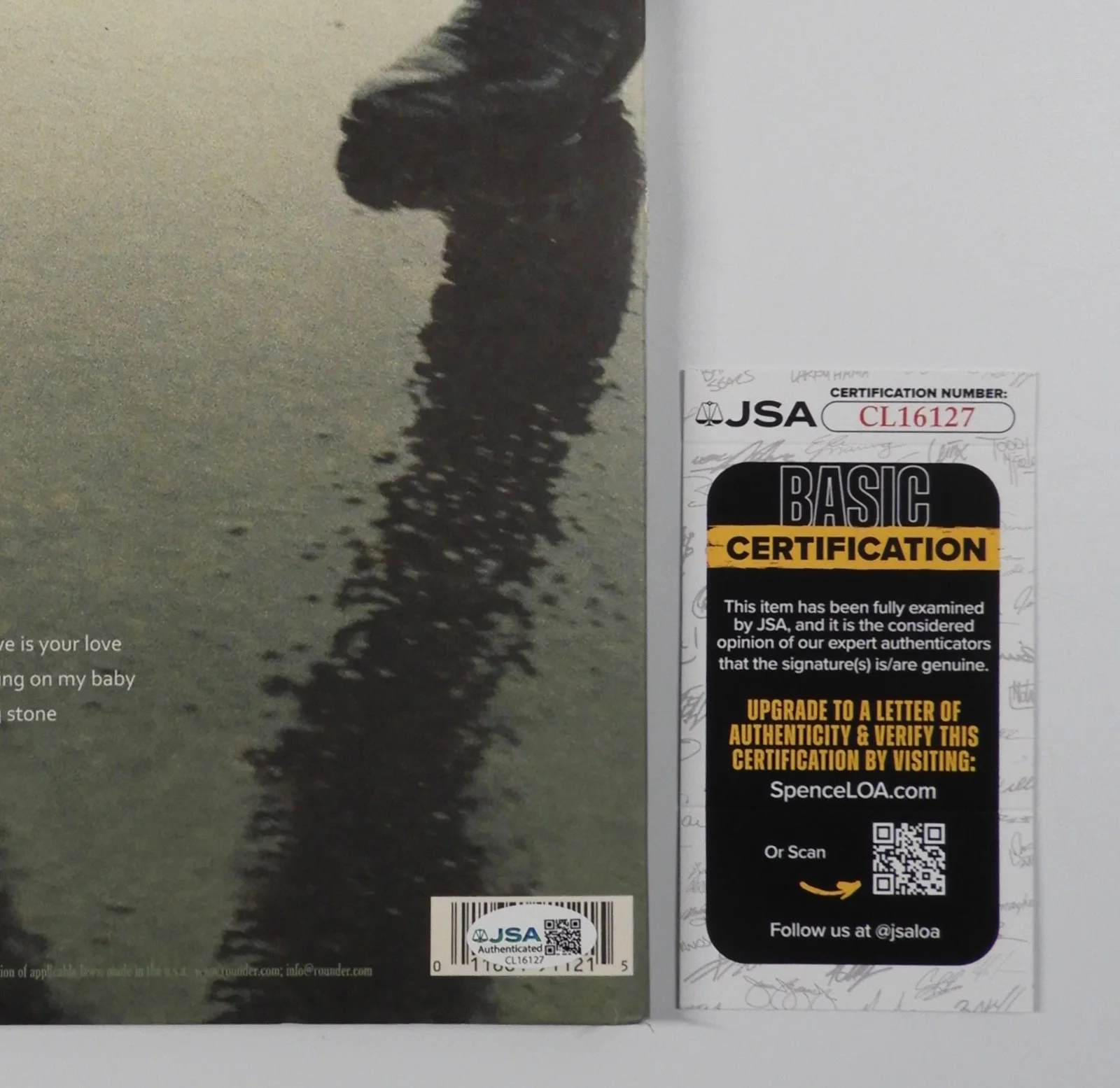 Gregg Allman JSA Signed Autograph Album Record LP Vinyl, image 3