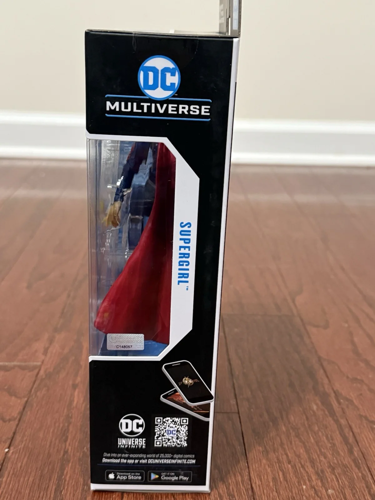 Sasha Calle — Sasha Calle Signed McFarlane The Flash Supergirl 7" Figure CA COA, изображение 2
