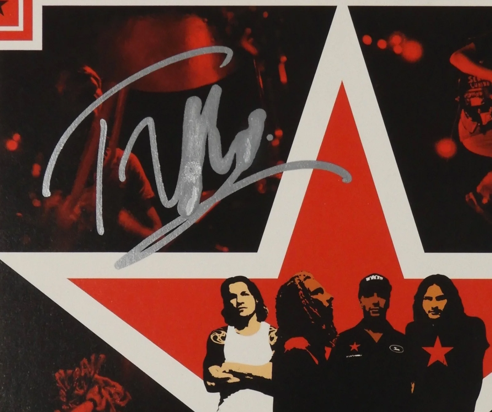 Tom Morello JSA Signed Autograph Album Record Vinyl Rage Against The Machine, изображение 2