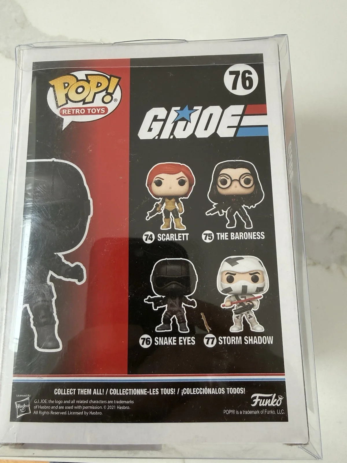 Henry Golding — Henry Golding Signed GI Joe Snake Eyes Funko Pop “Snake Eyes” (Beckett), image 3