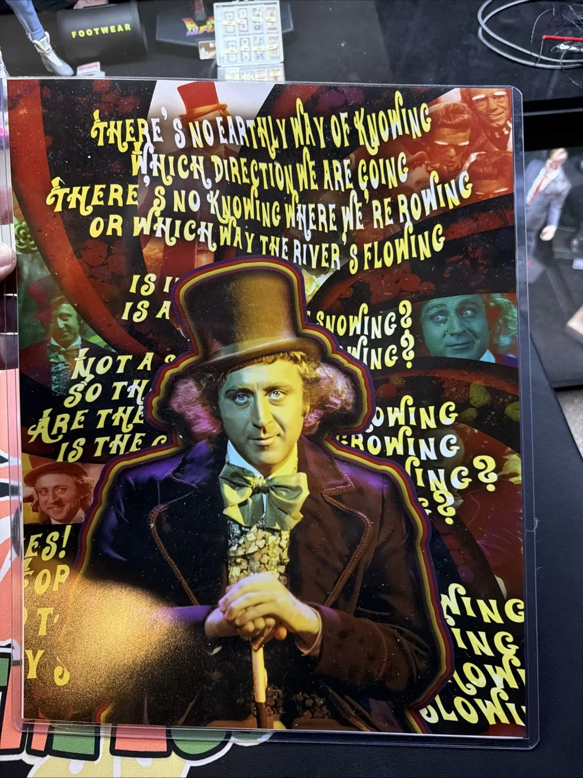 Rusty Goffe — Rusty Goffe Autographed 11x14 Beckett Inscribed “Oompa Loompa” Wonka! + BONUS, image 4