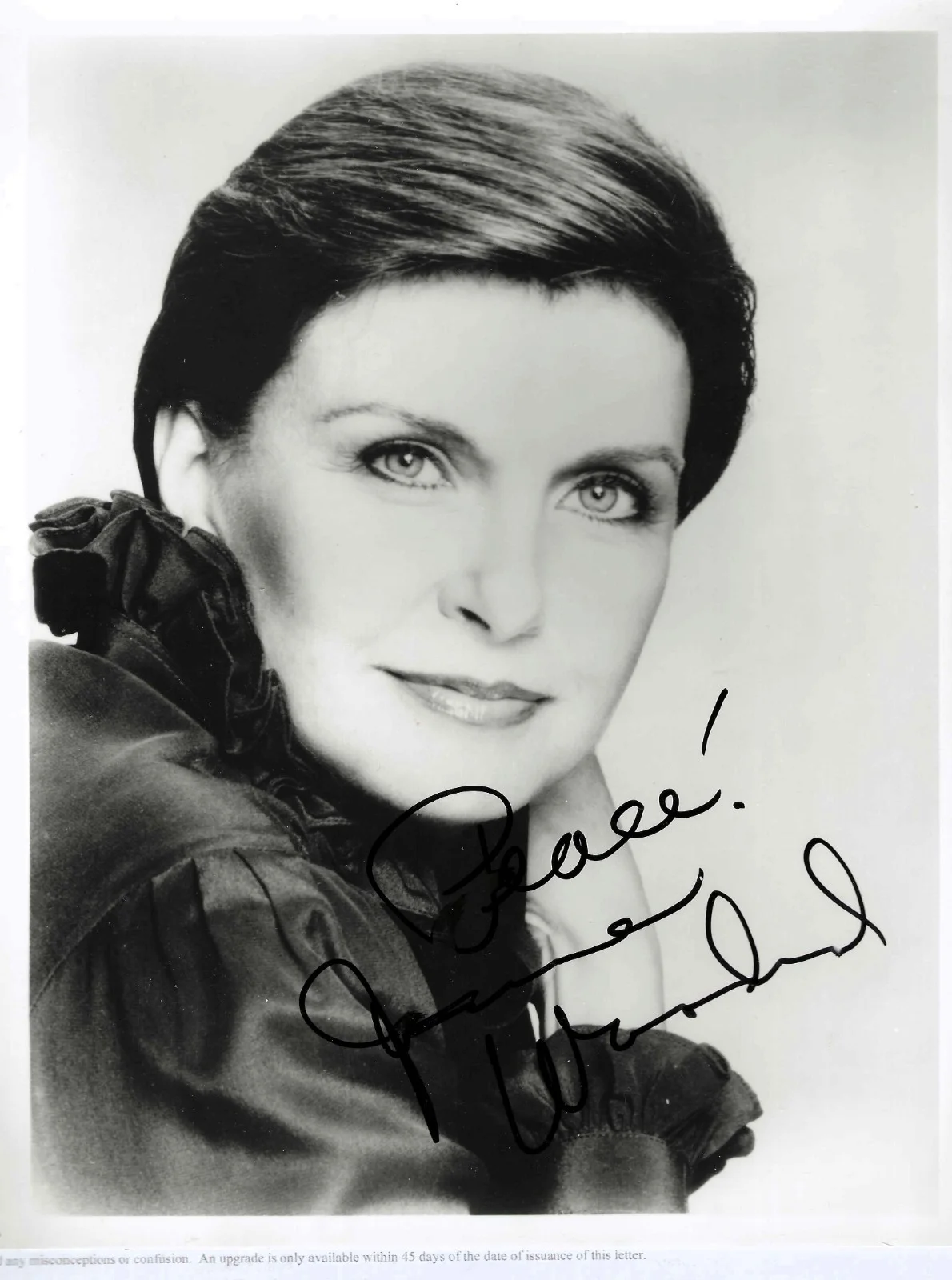 janet leigh, joanne woodward, lee remick — 3 GREAT ACTRESSES signed JOANNE WOODWARD, Lee Remick, JANET LEIGH 8x10 see loa, изображение 2