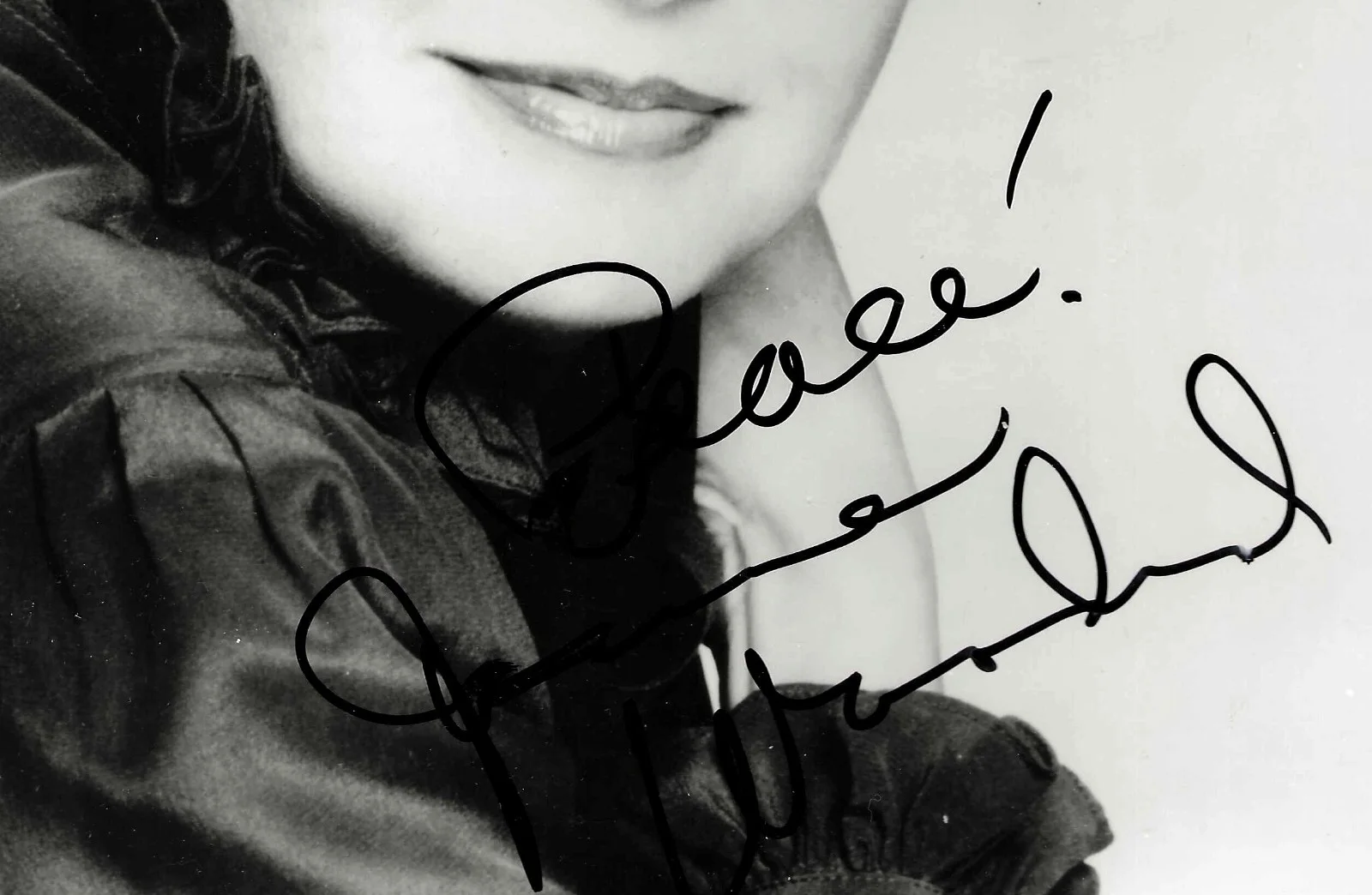 janet leigh, joanne woodward, lee remick — 3 GREAT ACTRESSES signed JOANNE WOODWARD, Lee Remick, JANET LEIGH 8x10 see loa, изображение 3