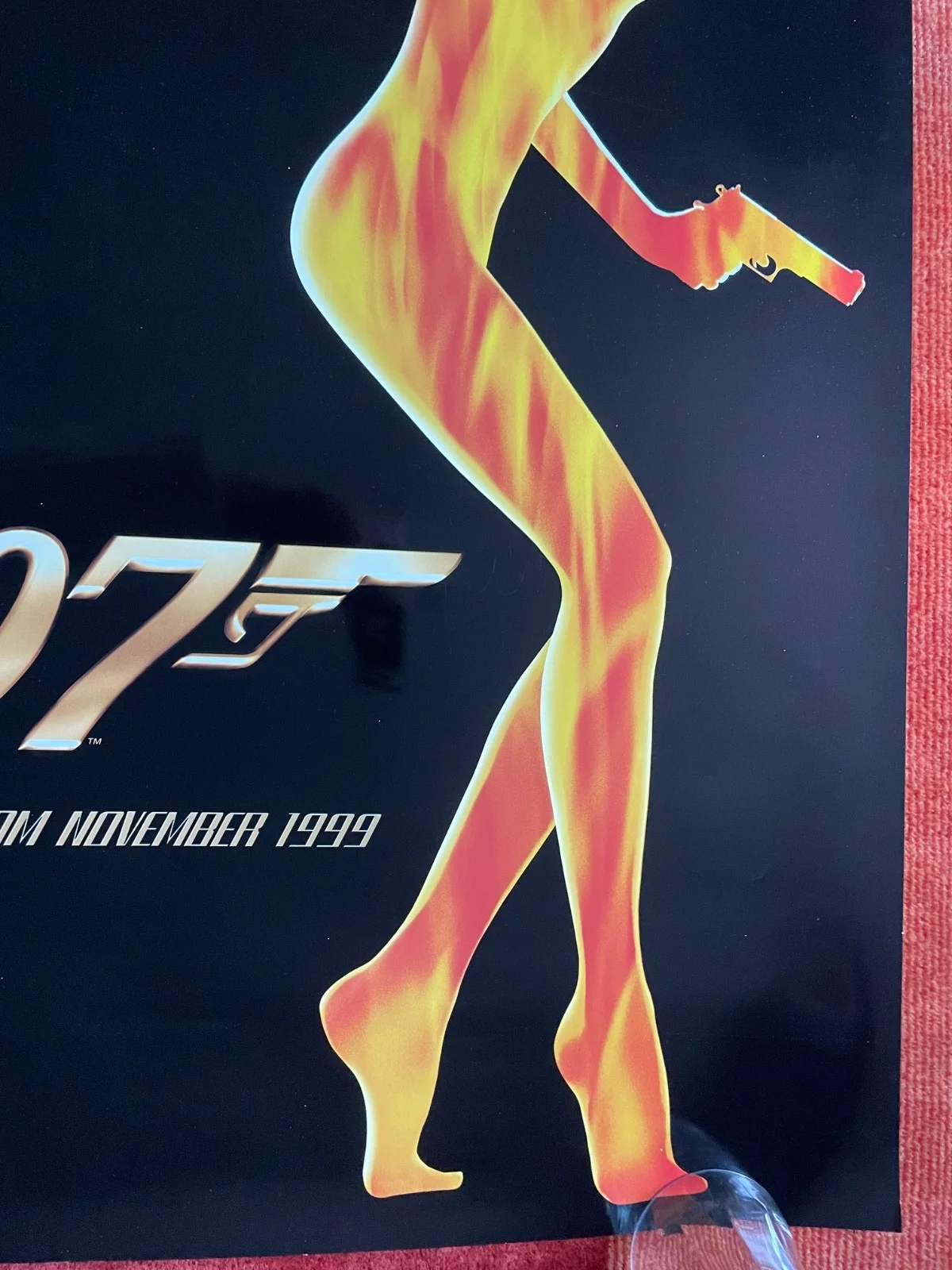 THE WORLD IS NOT ENOUGH (1999) Original 007 James Bond UK One Sheet Film Poster, изображение 5