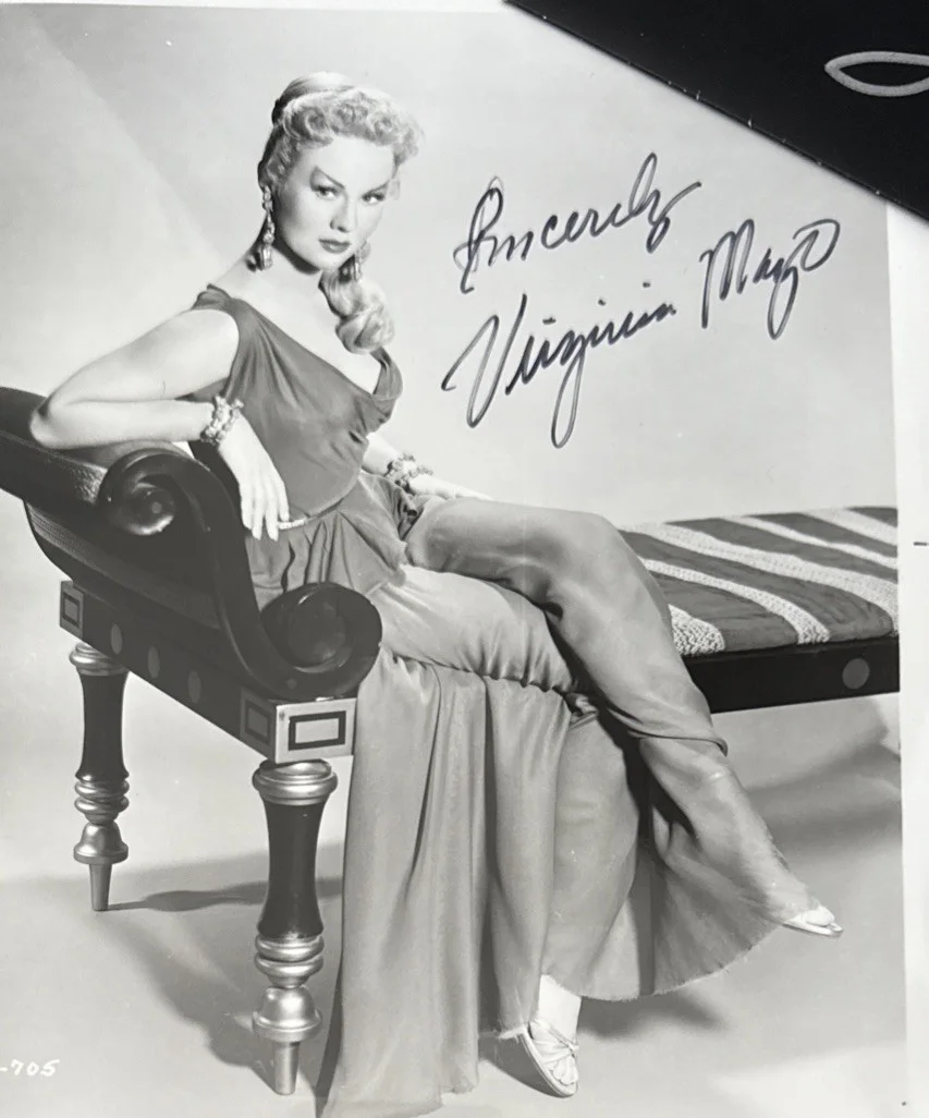 Virginia Mayo Stunning SIGNED PHOTO PSA/DNA COA PSA Original Certification, image 3