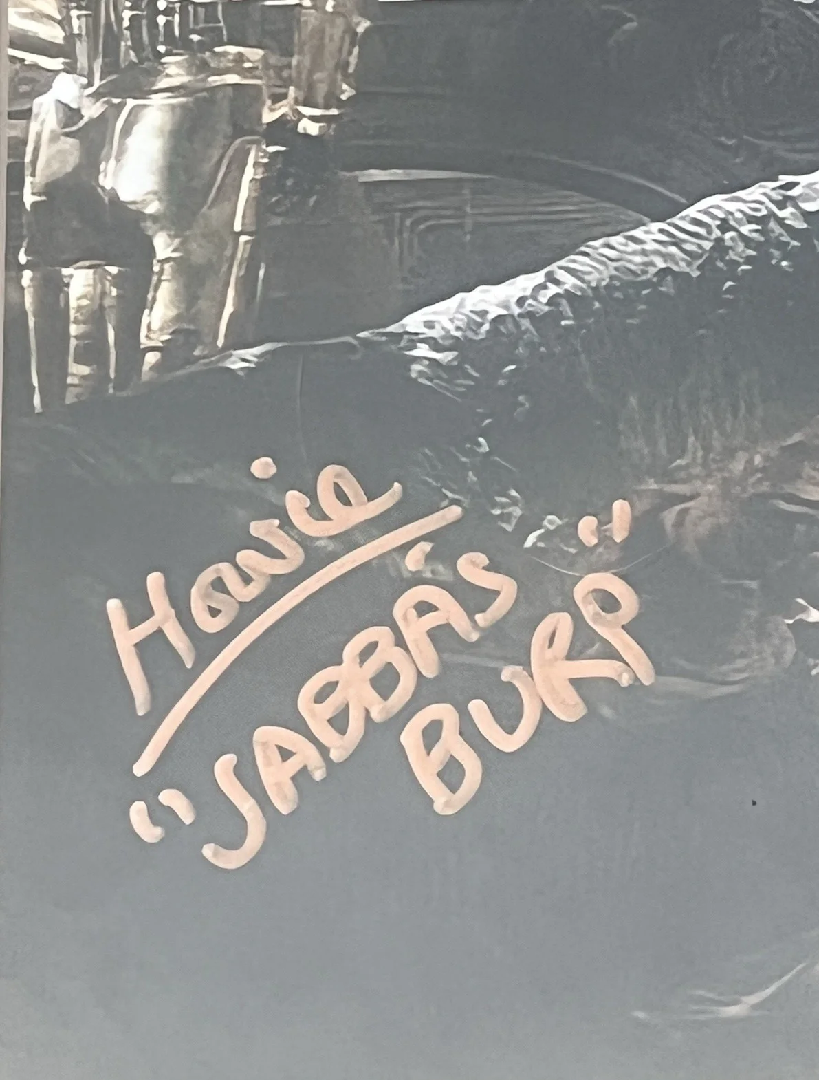 Howie Hammerman — Star Wars Howie Hammerman "Jabba's Burp" Signed 8x10 Photo (Beckett), изображение 2