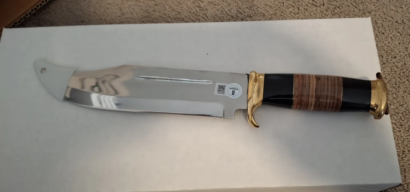 paul hogan — Paul Hogan Autograph Signed Crocodile Dundee Bowie Knife Replica Beckett COA, изображение 4