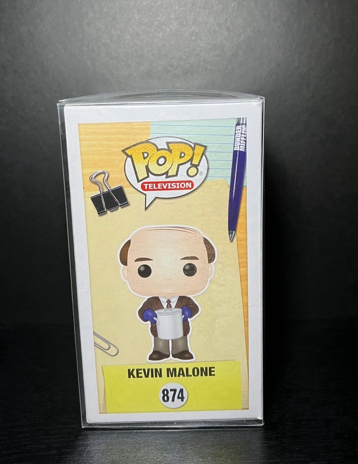 Kevin Malone — The Office : Kevin Malone Funko Pop signed by Brian Baumgartner, image 3