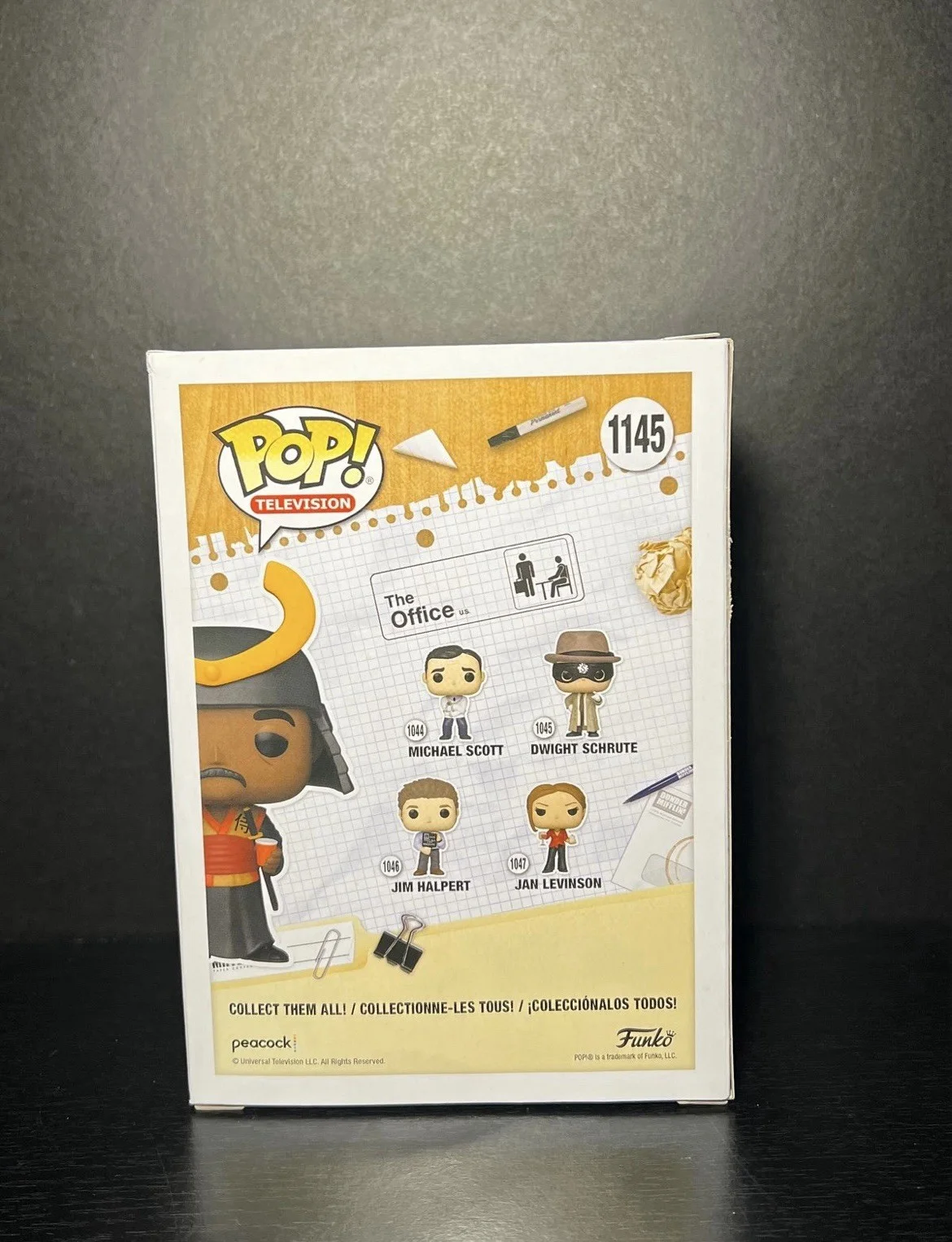 Stanley Hudson — The Office : Stanley Hudson Funko Pop signed by Leslie David Baker, image 4