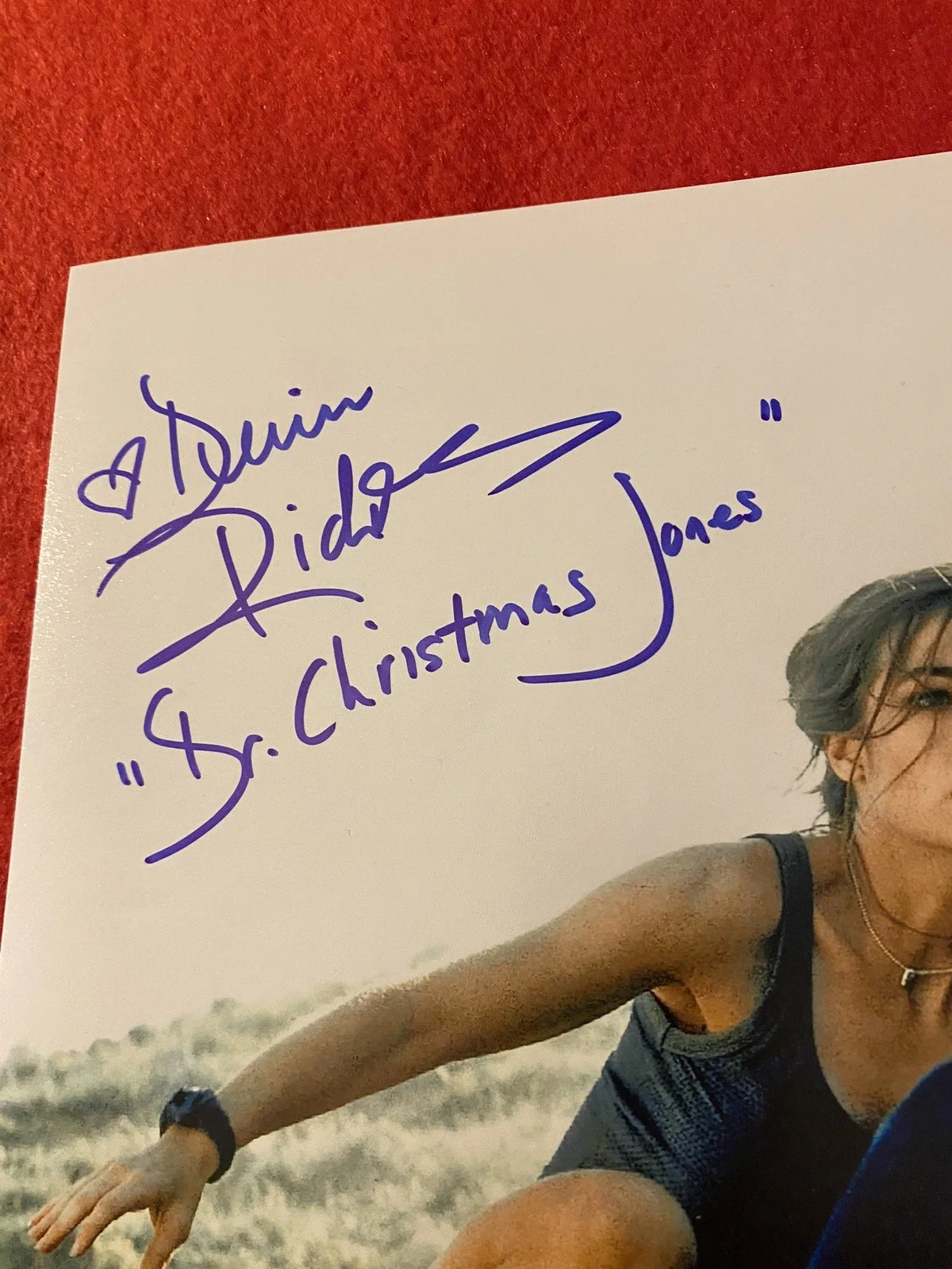 James Bond Signed 8x10-Denise Richards-Christmas Jones”World Is Not Enough”w/COA, image 2