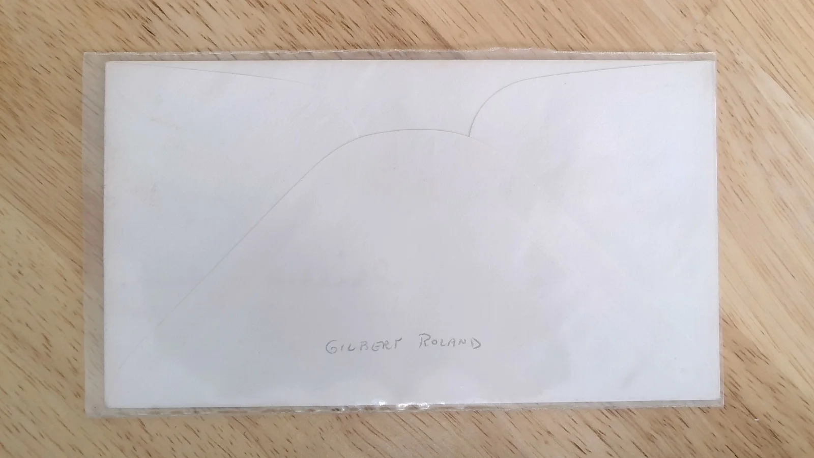 Gilbert Roland — Gilbert Roland Signed Autographed FDC Envelope, image 2