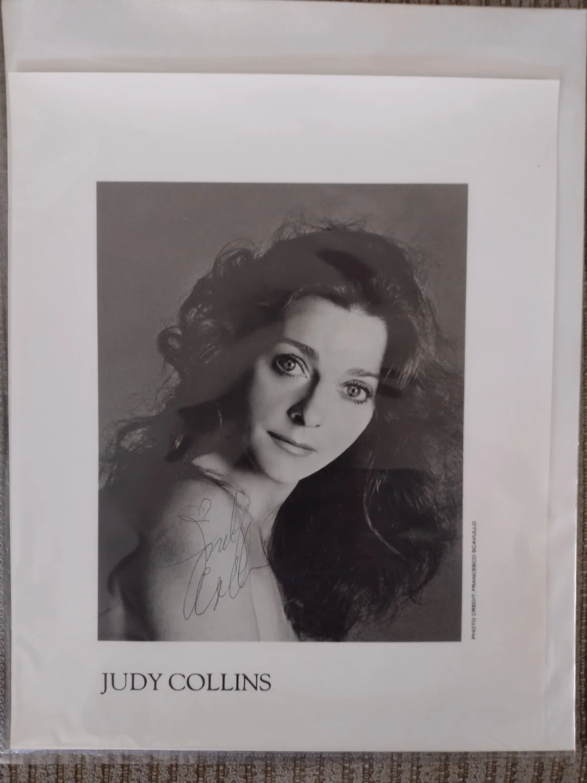 Set Of 3 Autographed Photos Rock Legends Jewel, Judy Collins, Belinda Carlisle, изображение 5