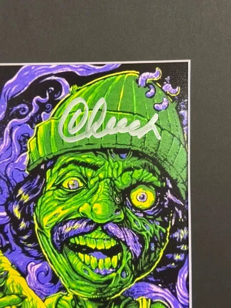 Cheech, Chong — Cheech and Chong Signed Marijuana Zombies 8x10 Photo, image 2
