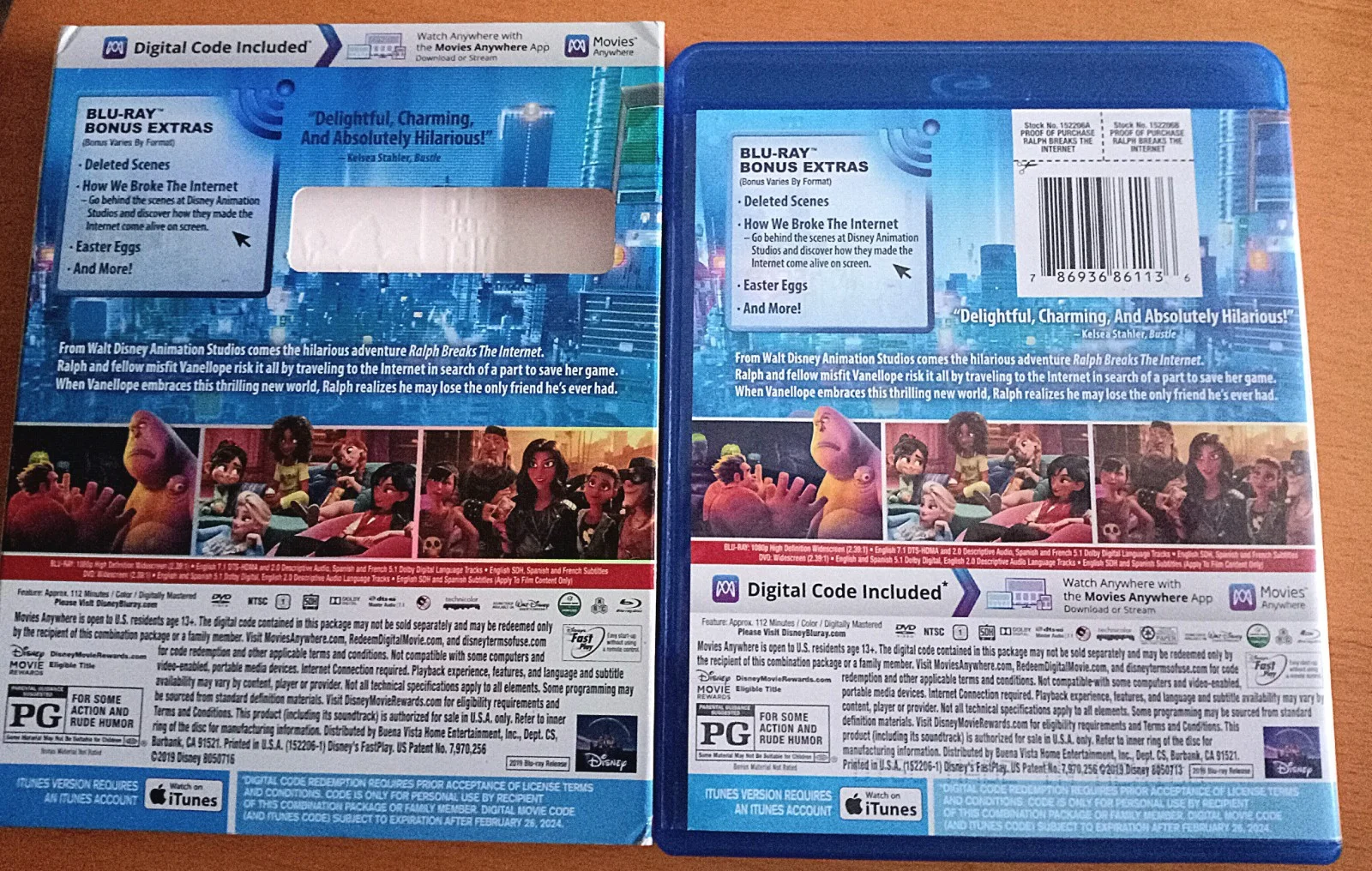 Sarah Silverman — Wreck it Ralph breaks the internet signed bluray Sarah Silverman, image 2