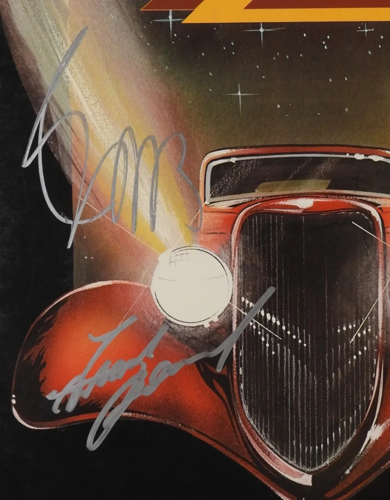 ZZ Top Signed JSA Autograph Album Record Vinyl Billy Gibbons Frank Beard, изображение 2