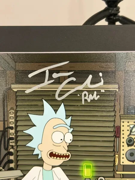 Ian Cardoni — Ian Cardoni & Harry Belden Signed Rick and Morty 8x10 Photo, image 2
