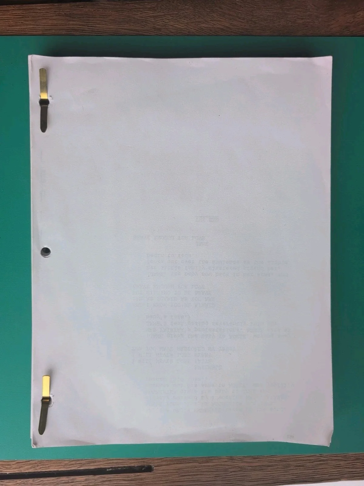 Maria Schaffel — 2000 Jane Eyre Cast Autographed Signed Broadway Script Maria Schaffel + 18 More, image 5